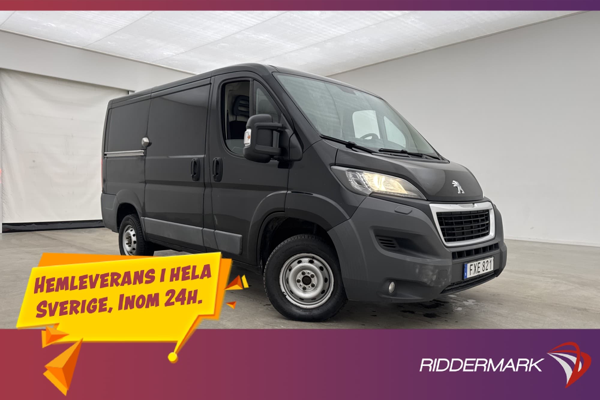 Peugeot Boxer 2.0HDi Värmare Drag 3-Sits Farthållare MOMS