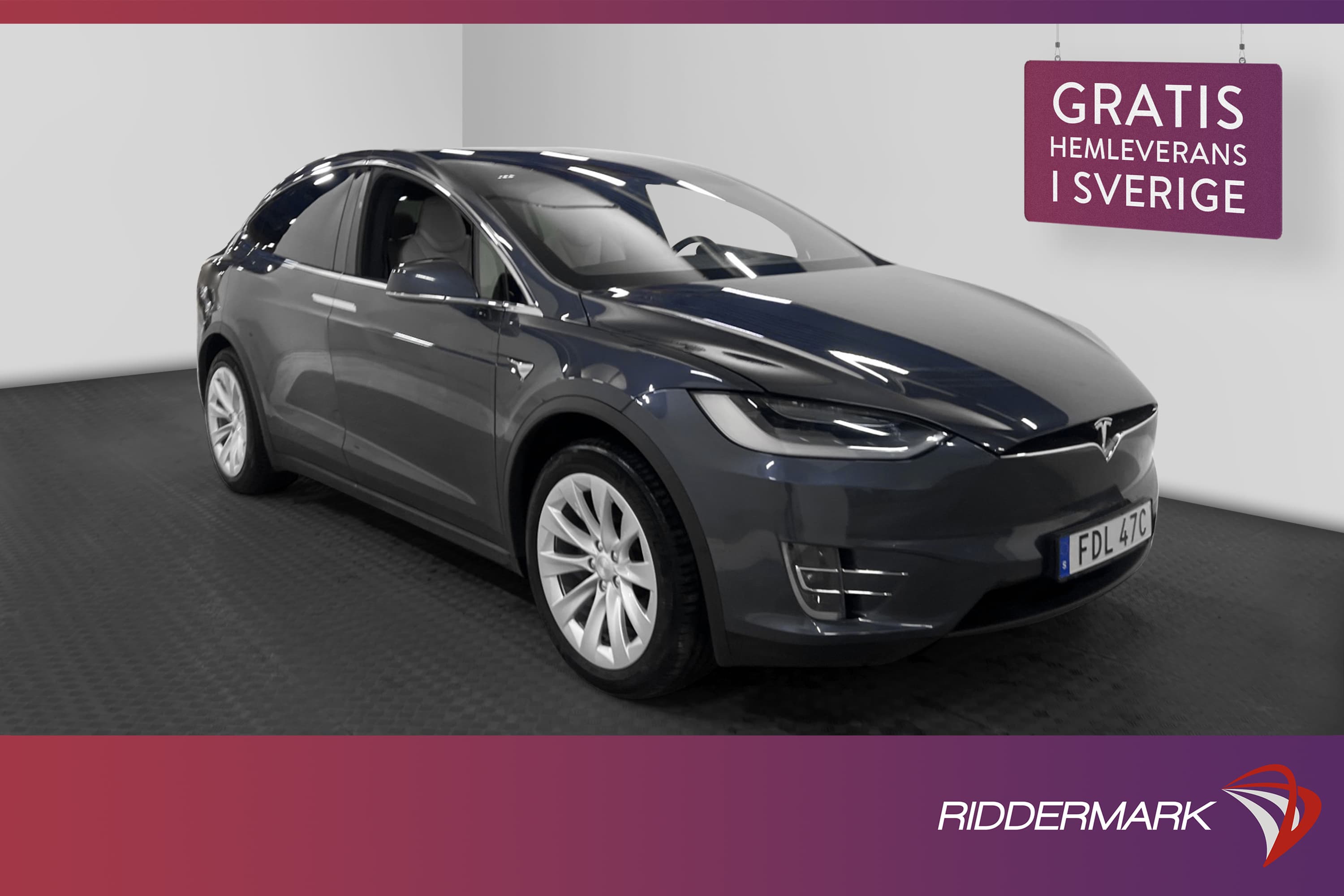 Tesla Model X Long Range 423hk