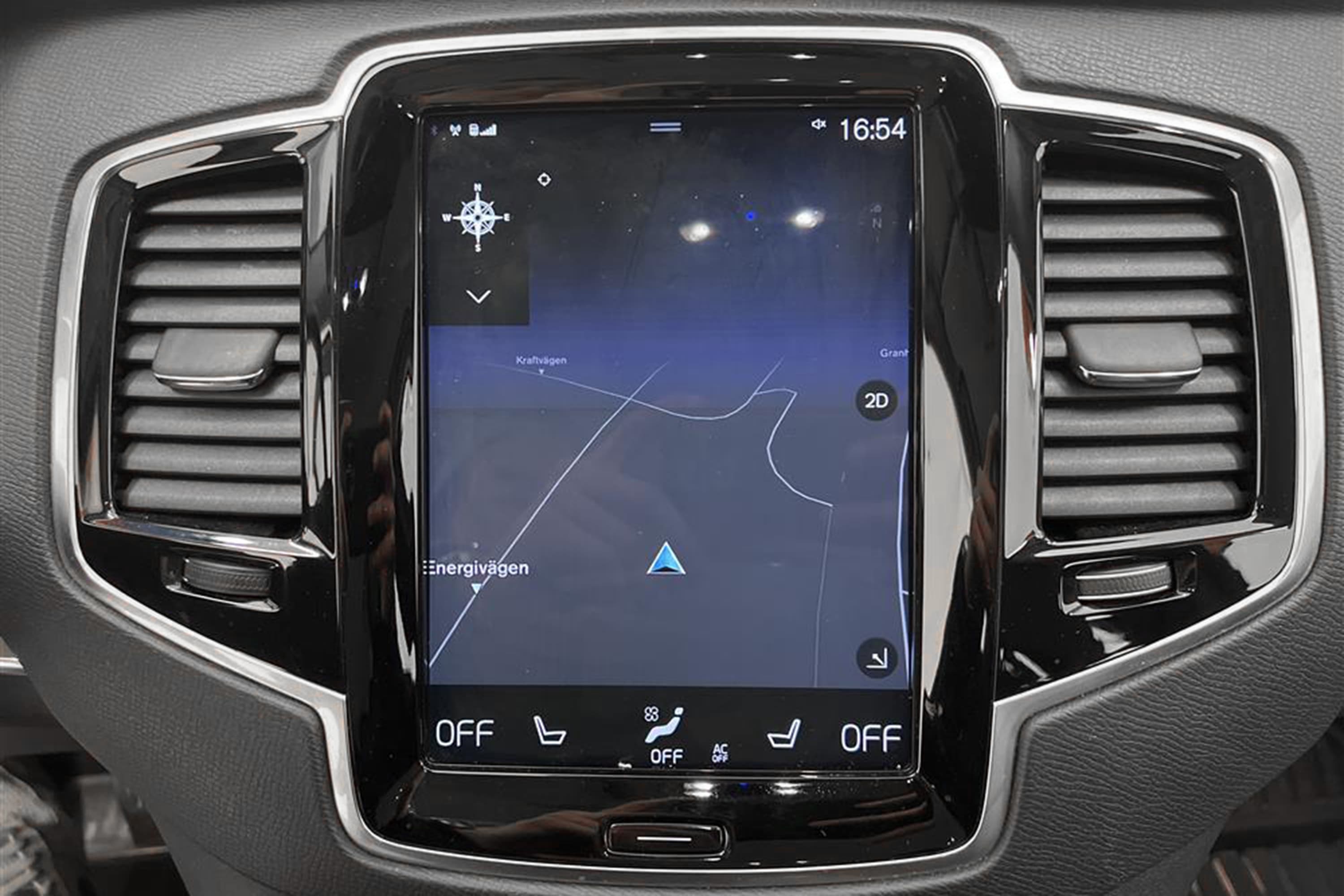 Volvo XC90 T5 AWD 250hk Inscription 7-sits Värmare Kamera  interiör
