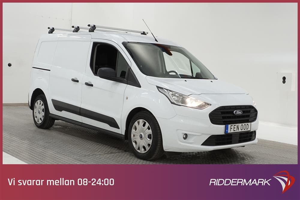 Ford Transit Connect 1.5TDCi Aut 100hk Eu6 LWB Värmare Moms