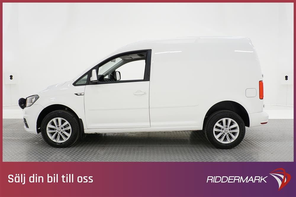 Volkswagen Caddy 2.0 TDI 4Motion 110hk Drag Värmare Moms