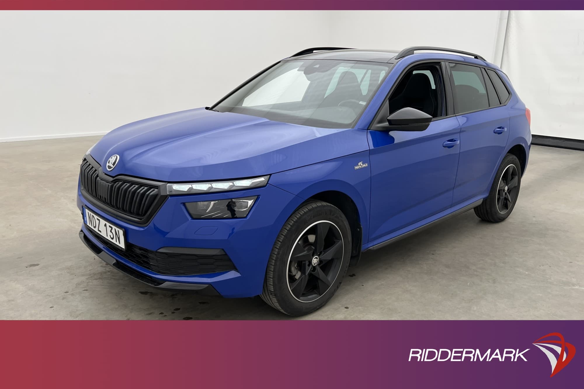 Skoda Kamiq TSI 110hk Monte Carlo Pano Drag Kamera CarPlay