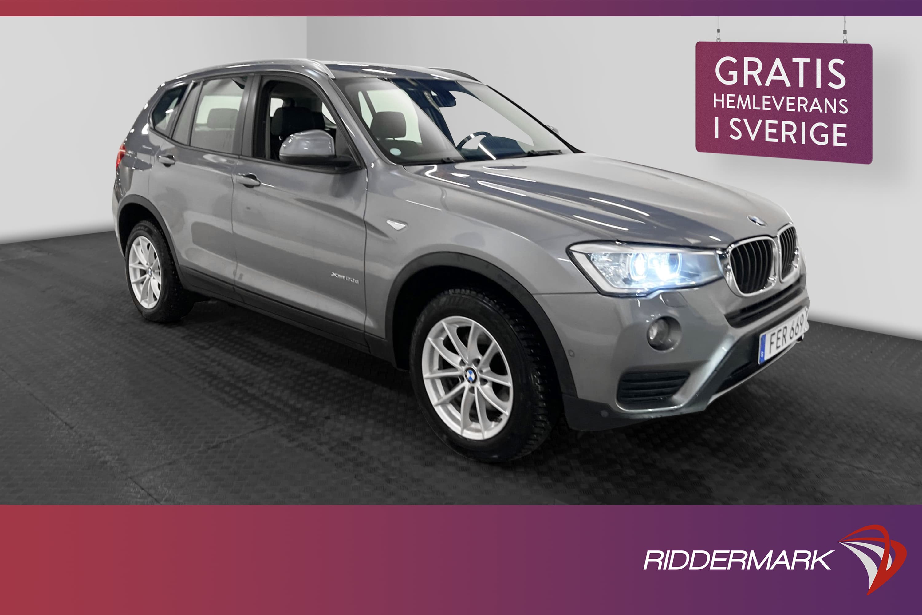 BMW X3 xDrive20d 190hk