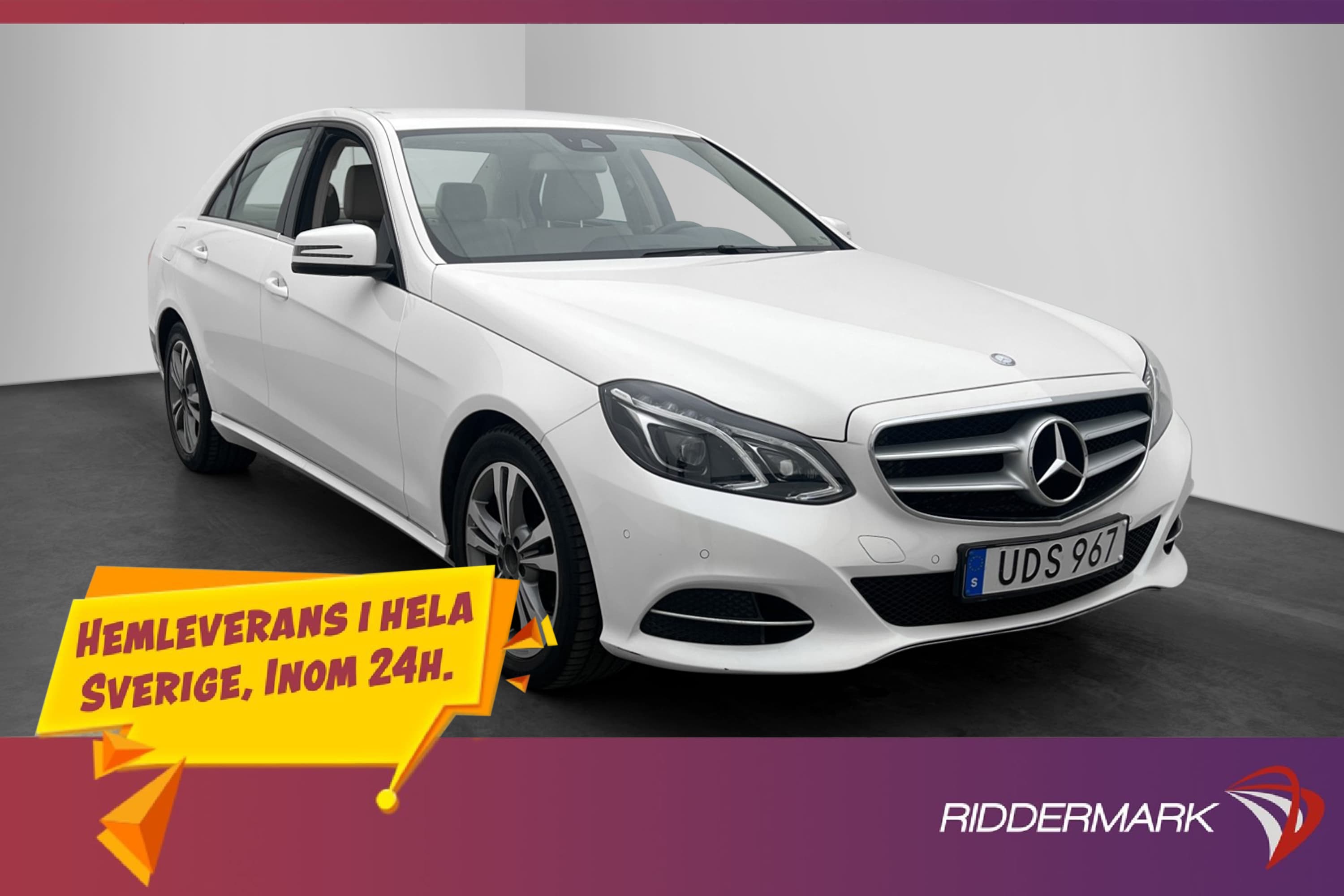 Mercedes-Benz E 220 170hk Avantgarde Navi Skinn Drag 