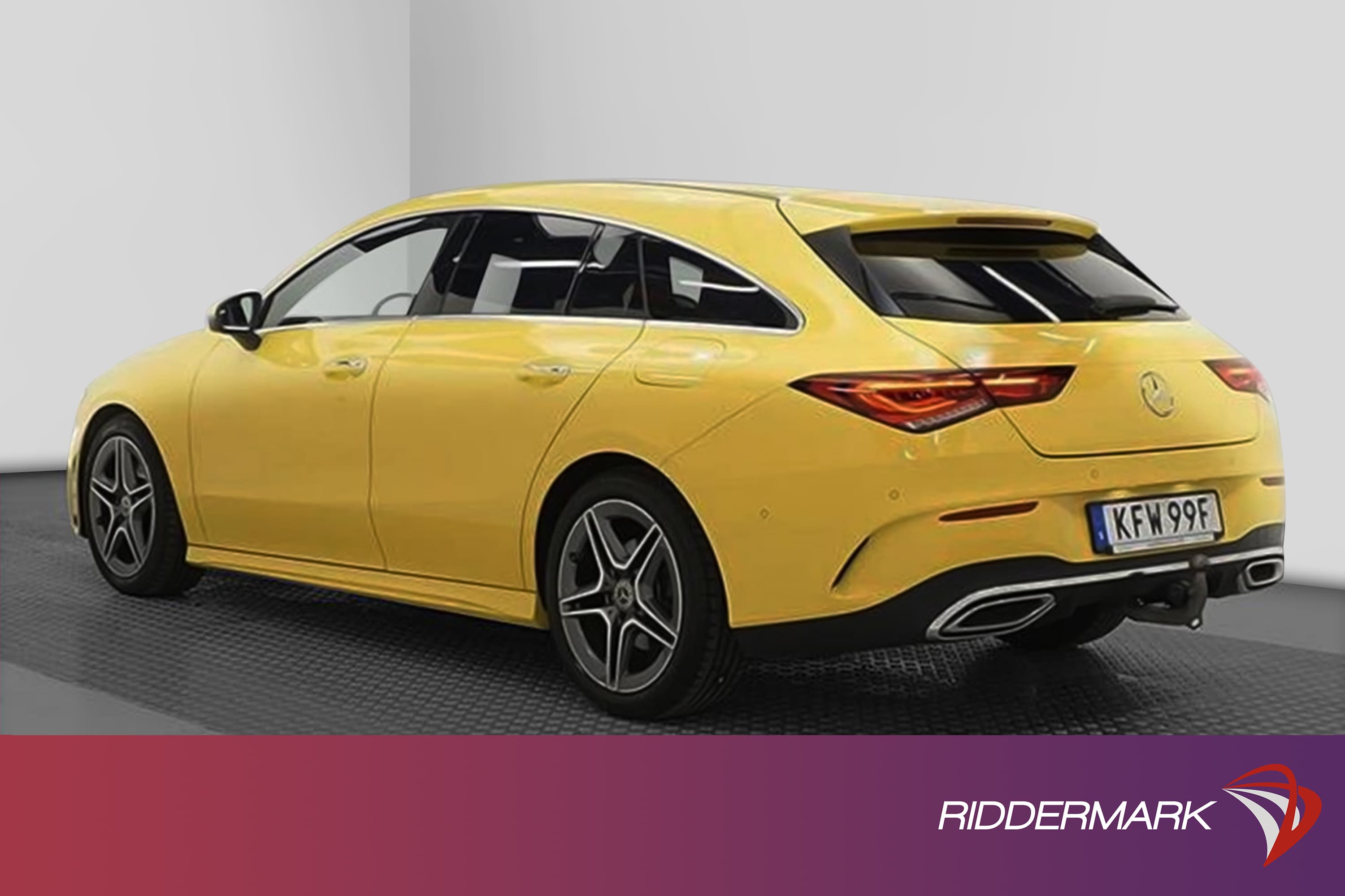 Mercedes-Benz CLA 200 SB 163hk AMG Wide Kamera GPS Drag MOMSexteriör