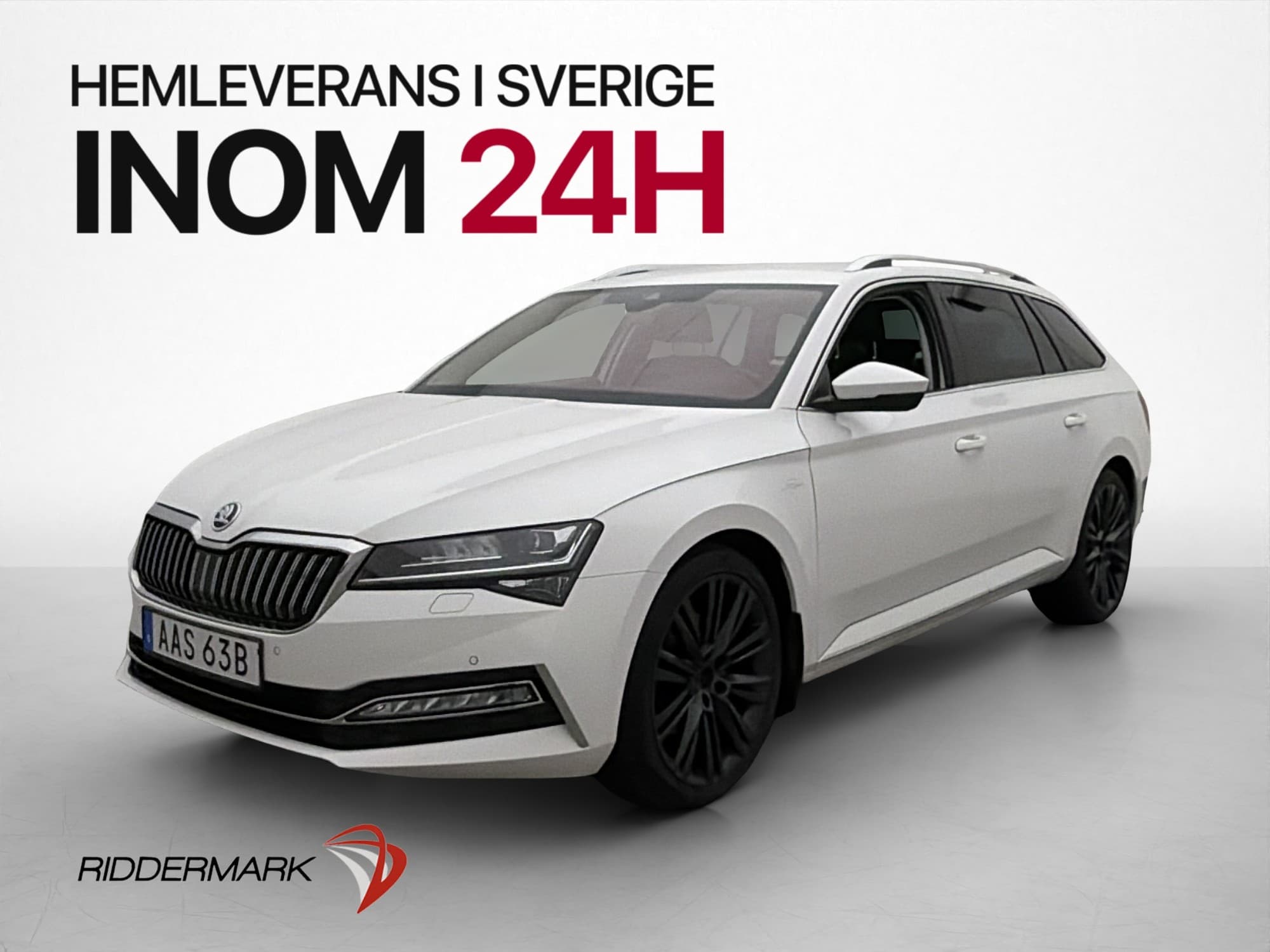 Skoda Superb 4x4 L&K Canton Drag Värmare Skinn Kamera