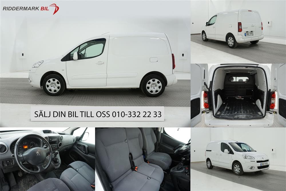 Peugeot Partner 1.6 e-HDI Pro-Pack Nyservad 3-sits