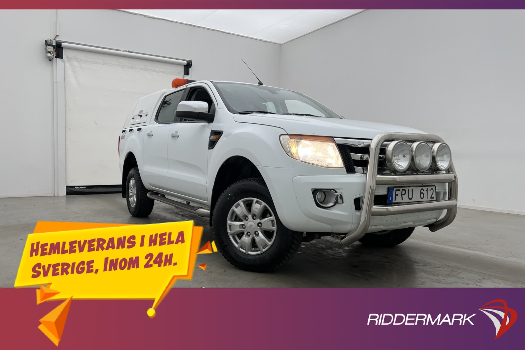 Ford Ranger XLT 2.2TDCi 4x4 Värmare Drag Farthållare Kåpa 