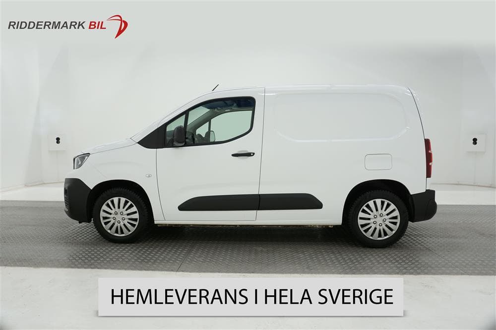 Peugeot Partner 1.5 HDI 100hk Eu6 Drag Pdc Värmare Moms