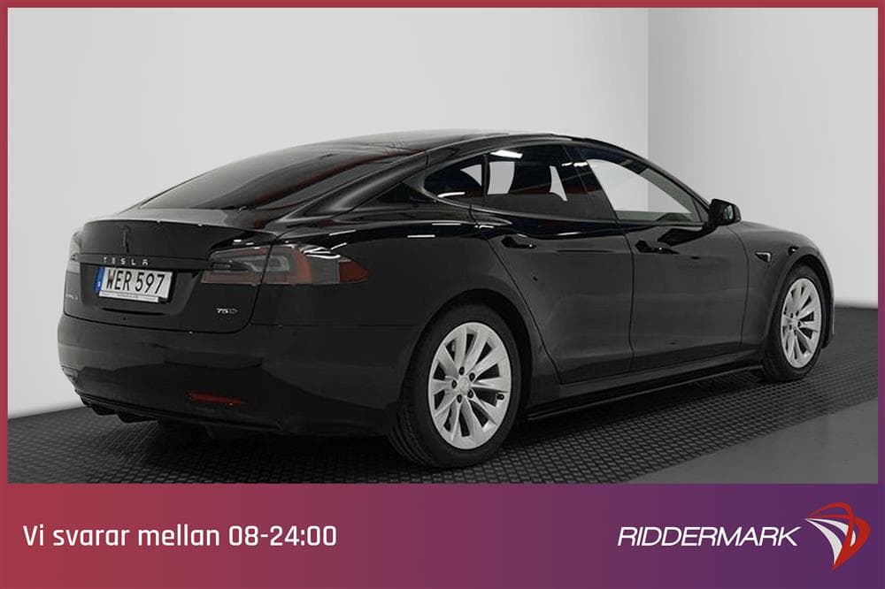 Tesla Model S 75D AWD Luftfjädring Navi B-Kameraexteriör