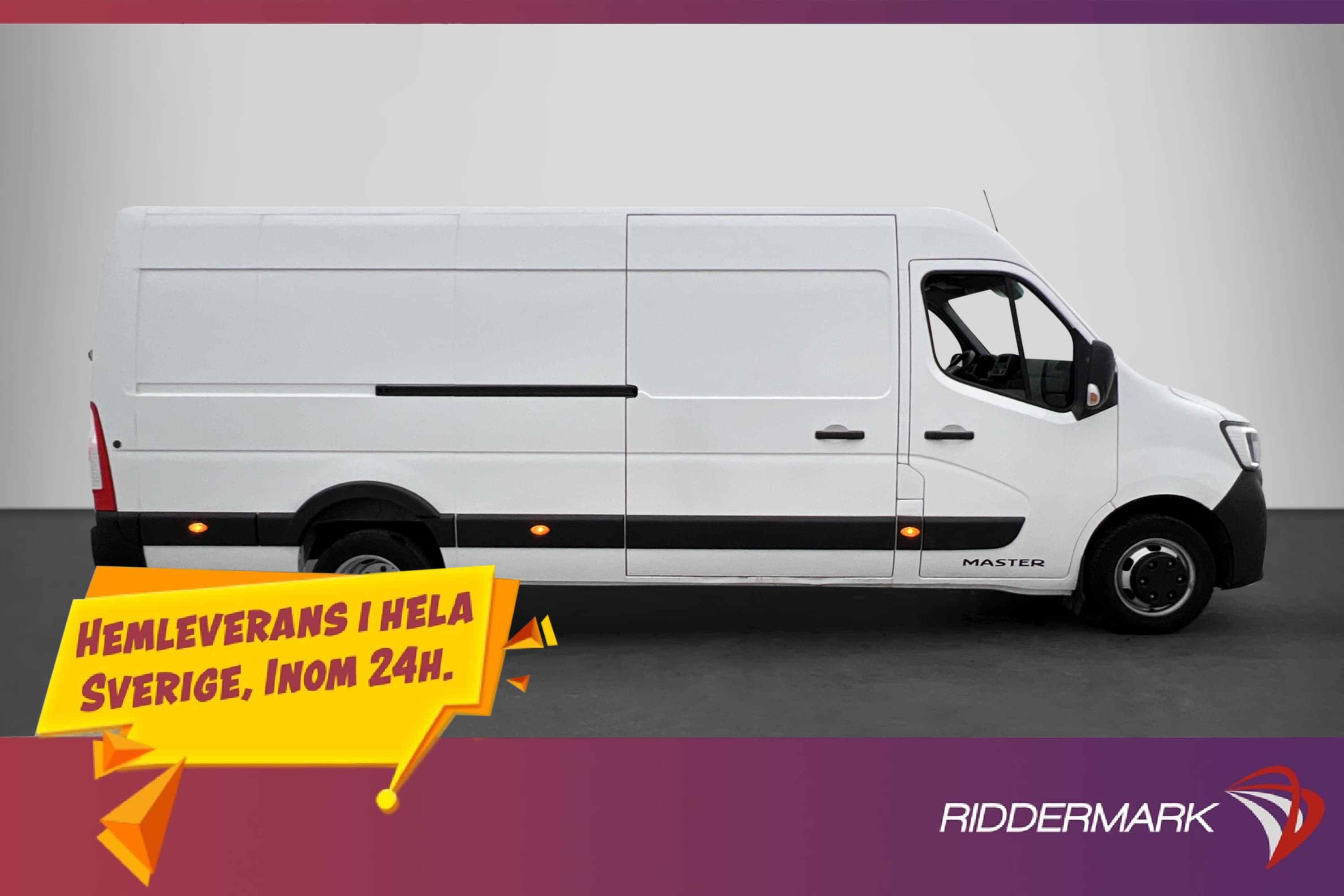 Renault Master L4H2 2.3dCi Värmare PDC Dragkrok MOMS 2193MIL