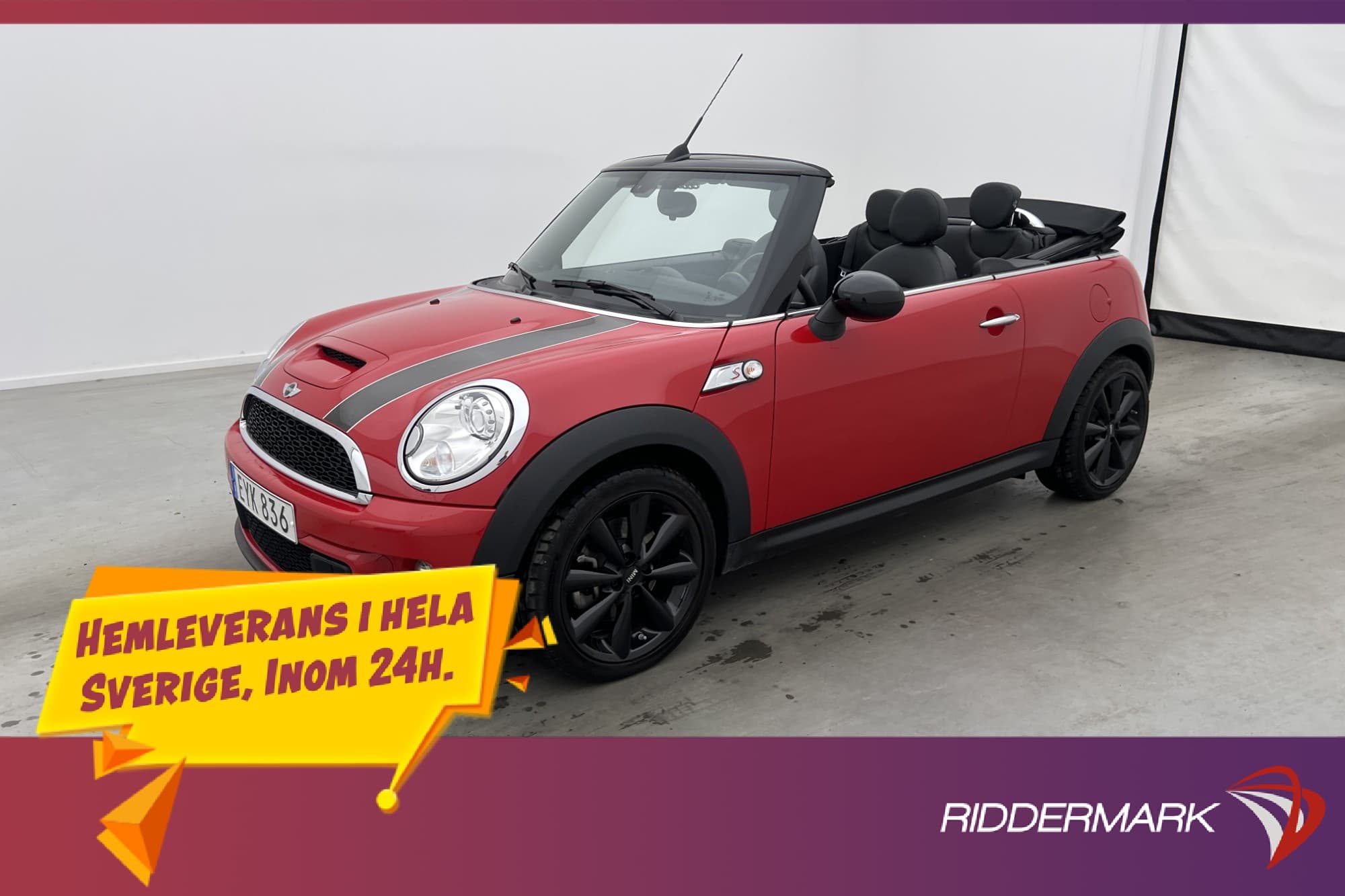 MINI Cooper S Convertible Chili Skinnklädsel Farthållare
