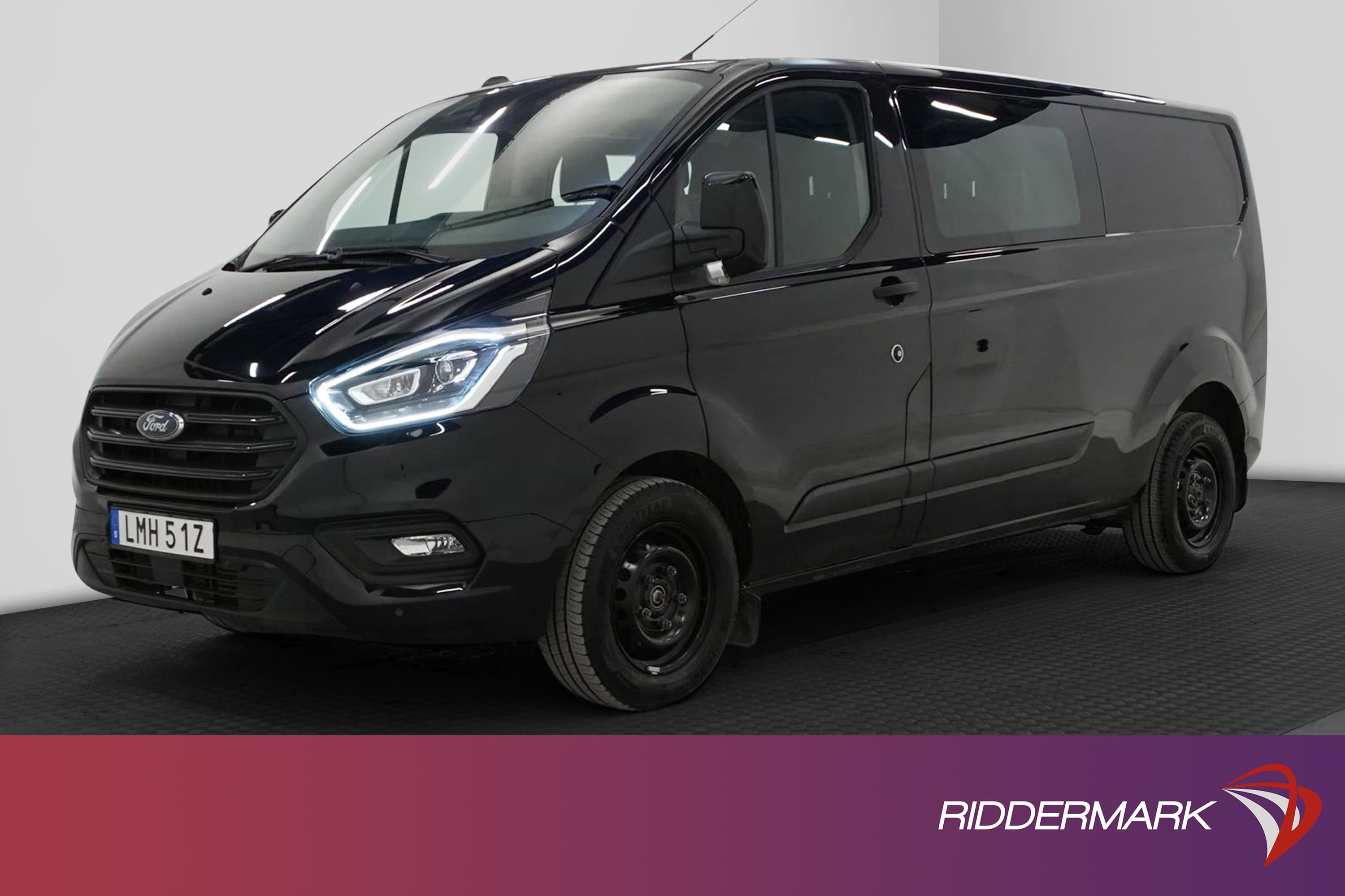 Ford Transit Custom CrewVan Automat 170hk Drag Värmare Moms