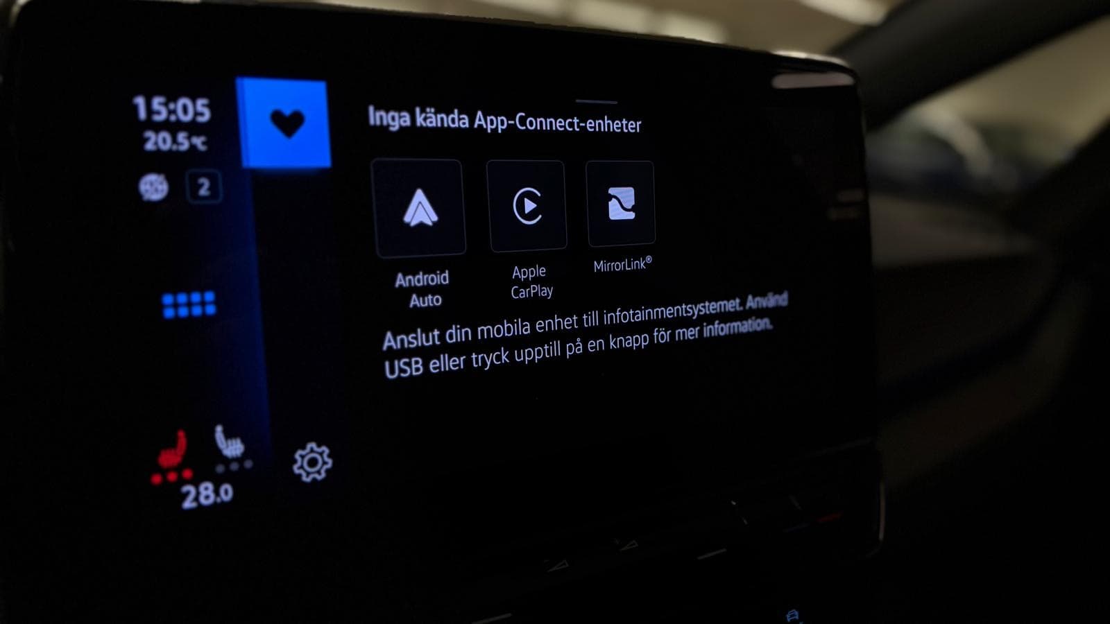 Volkswagen ID.3 Pro Performance Värmare CarPlay Rattvärme