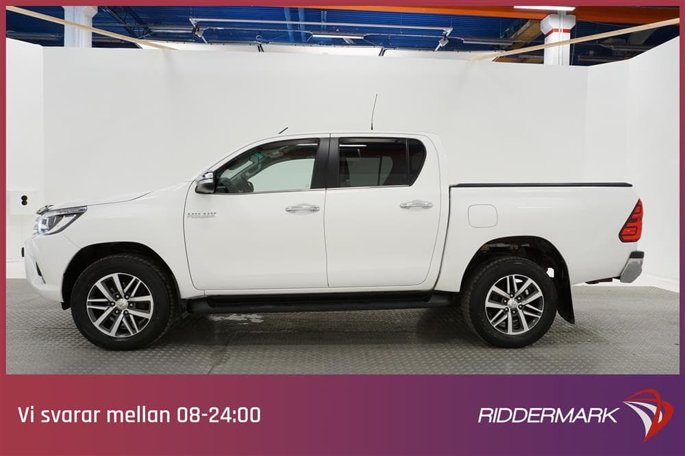 Toyota Hilux 2.4 D Aut 4WD 150hk Drag Diff Värmare Moms
