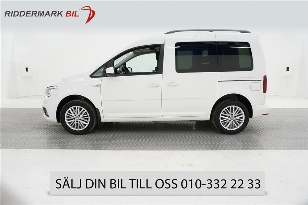 Volkswagen Caddy Life 2.0 TDI Aut Eu6 150hk Värmare Moms