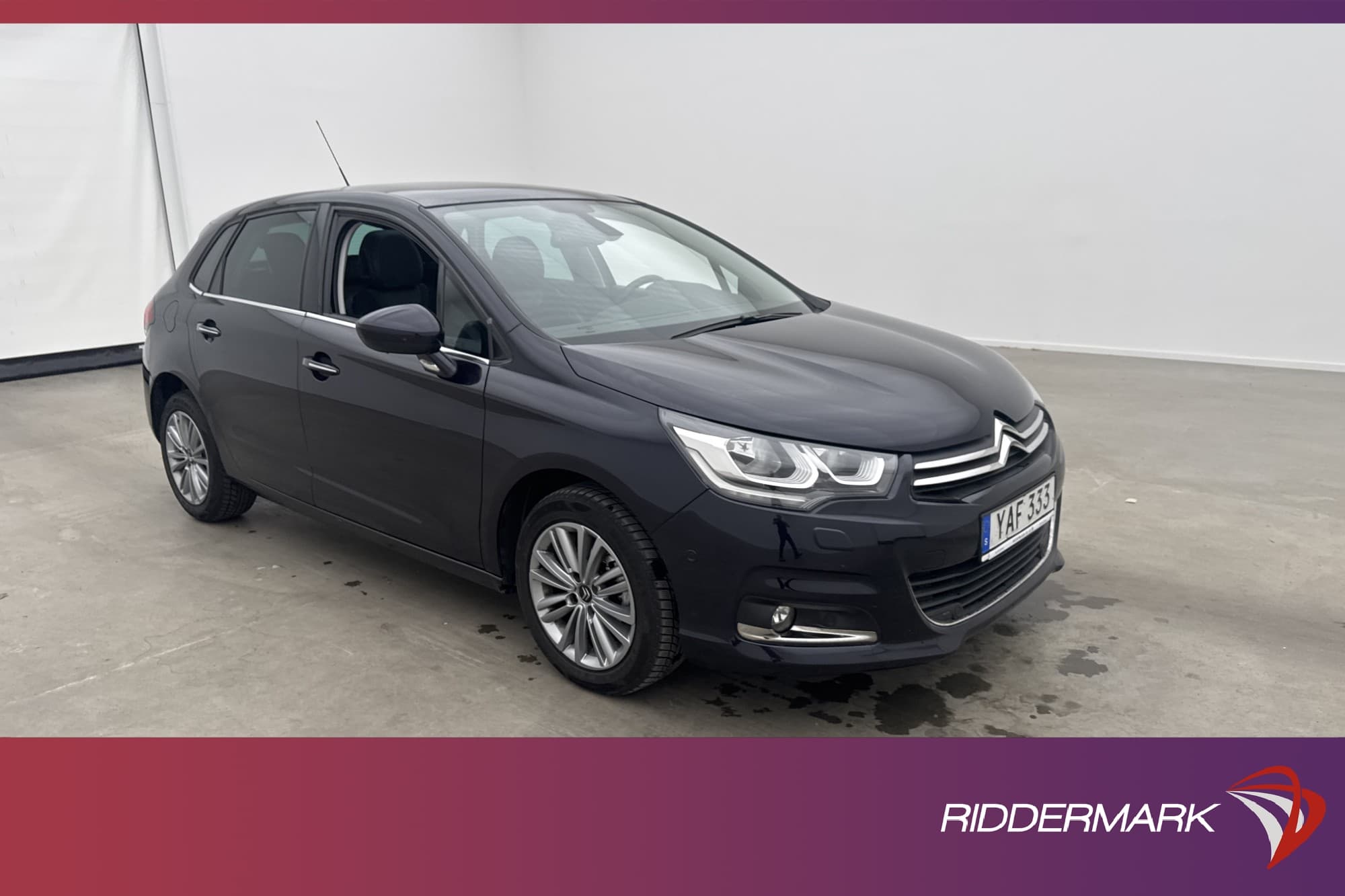 Citroën C4 1.6 120hk Panorama Navigation Sensorer Halvskinn