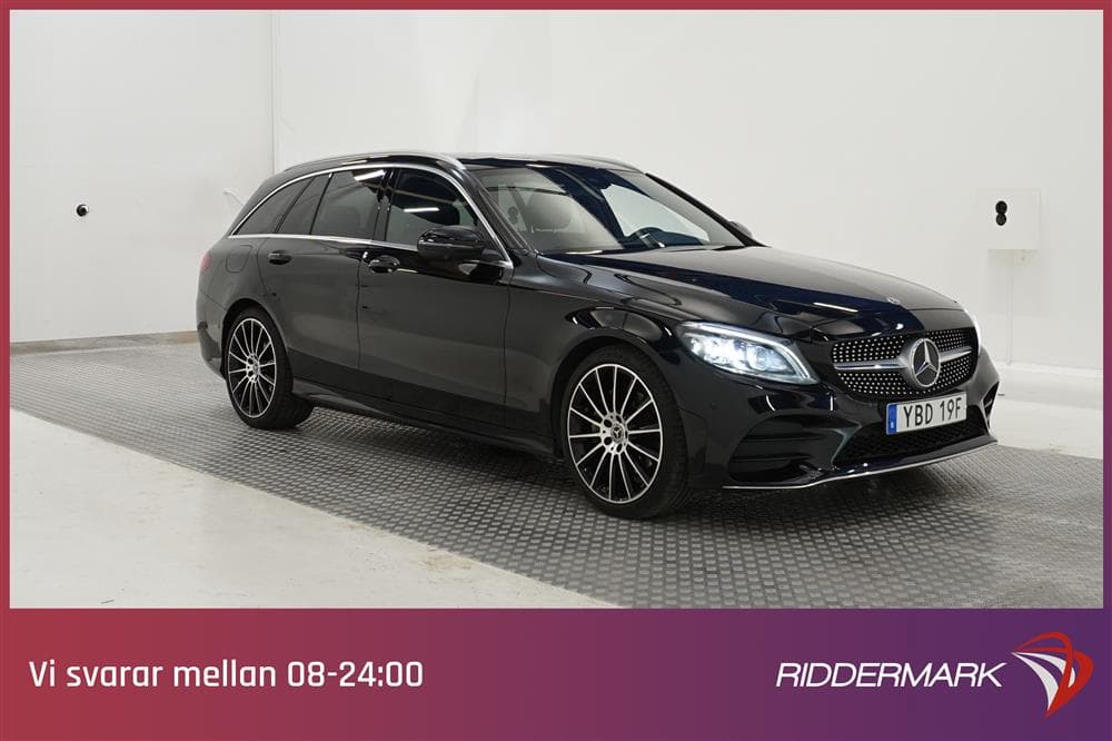 Mercedes-Benz C 220d 194hk    AMG Pano Burmester Cockpit 360exteriör