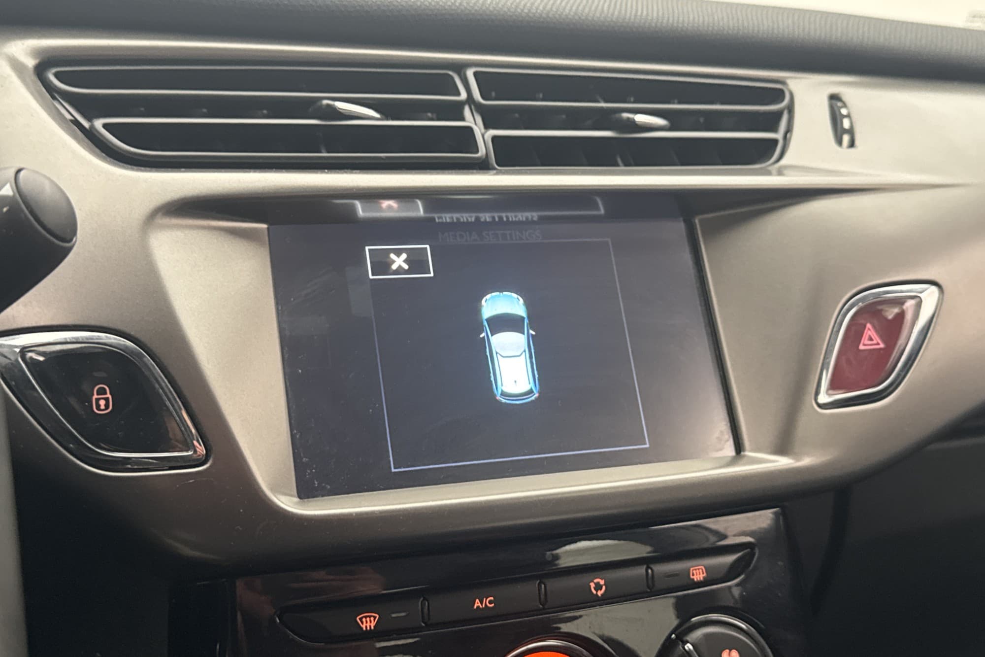 Citroën C3 1.2 VTi 82hk Två-brukare Parkeringssensorer