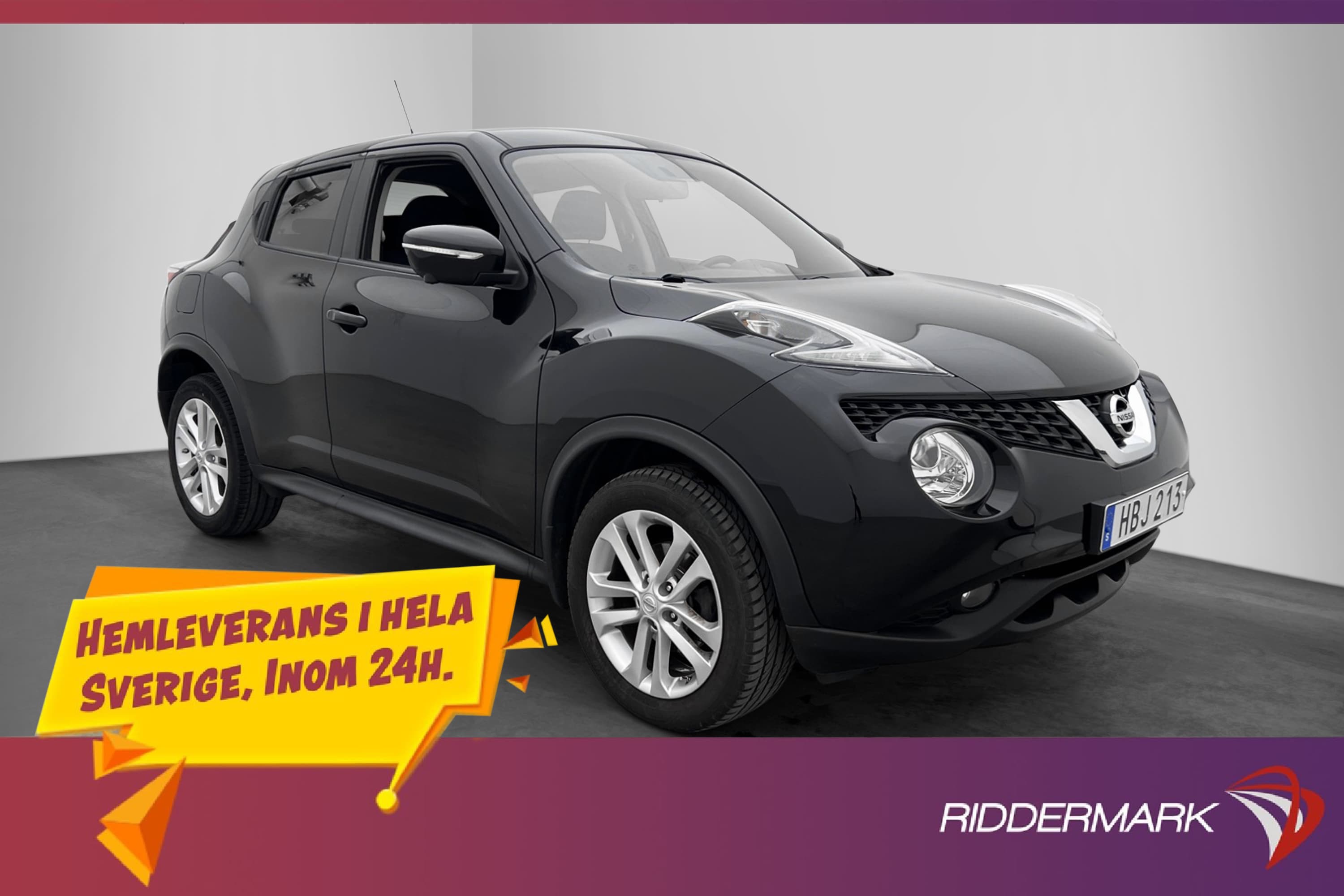 Nissan Juke 1.2 DIG-T 115hk 360° Kamera Navi Farthållare