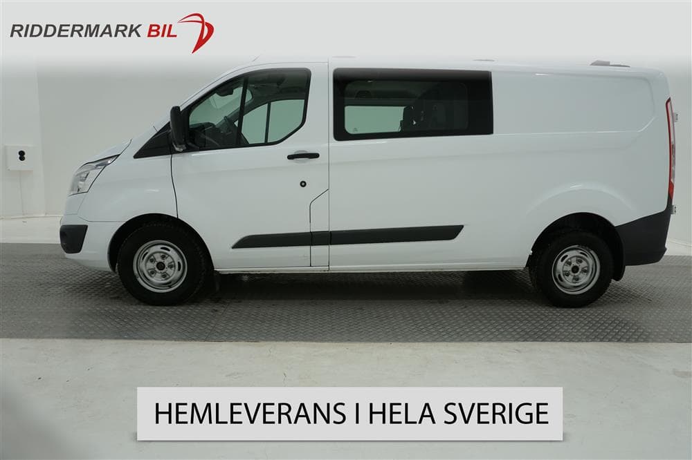 Ford Transit Custom Crew Cab 310 L2 Aut Värmare 130hk 6sits