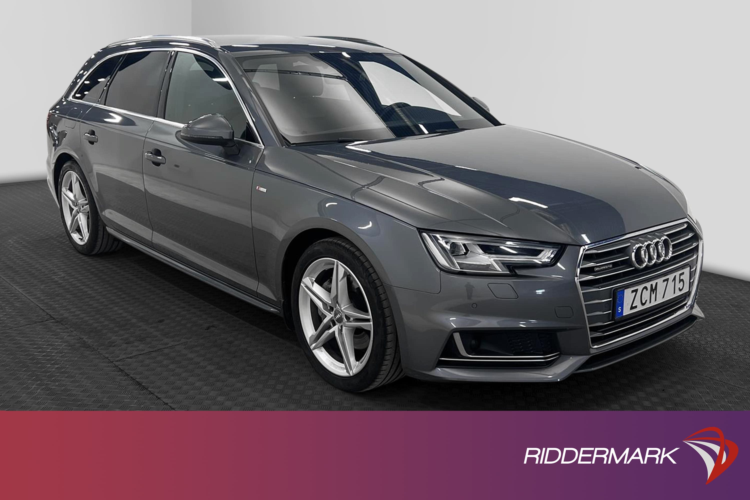 Audi  A4 Avant 2.0 TDI Q 190hk S-Line D-Värm Drag 0,46L/mil
