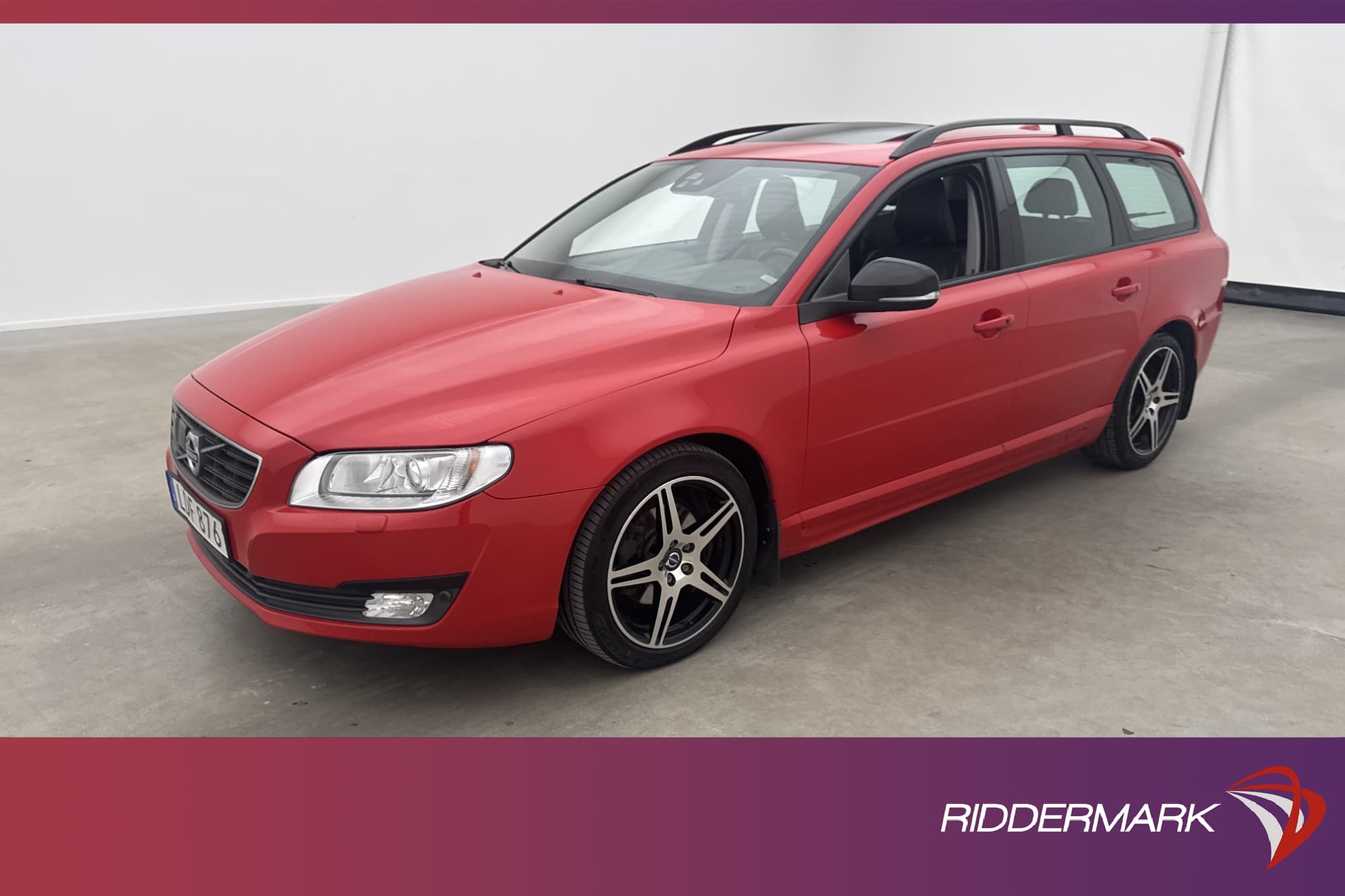 Volvo V70 D4 Dynamic Edt VOC Värmare Taklucka Skinn Dragkrok