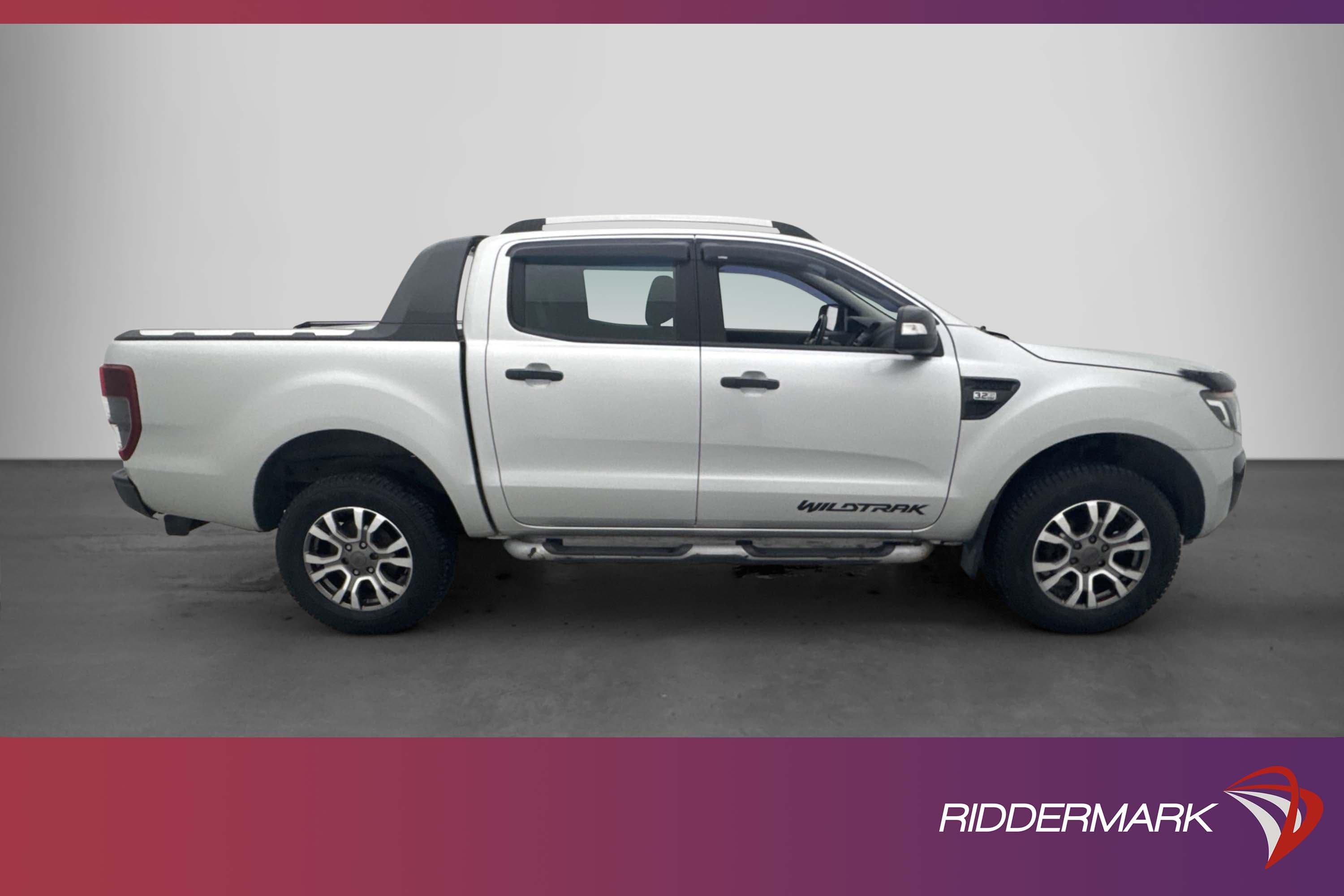 Ford Ranger Wildtrak 3.2 4x4 Värmare Dragkrok Kamera Skinn