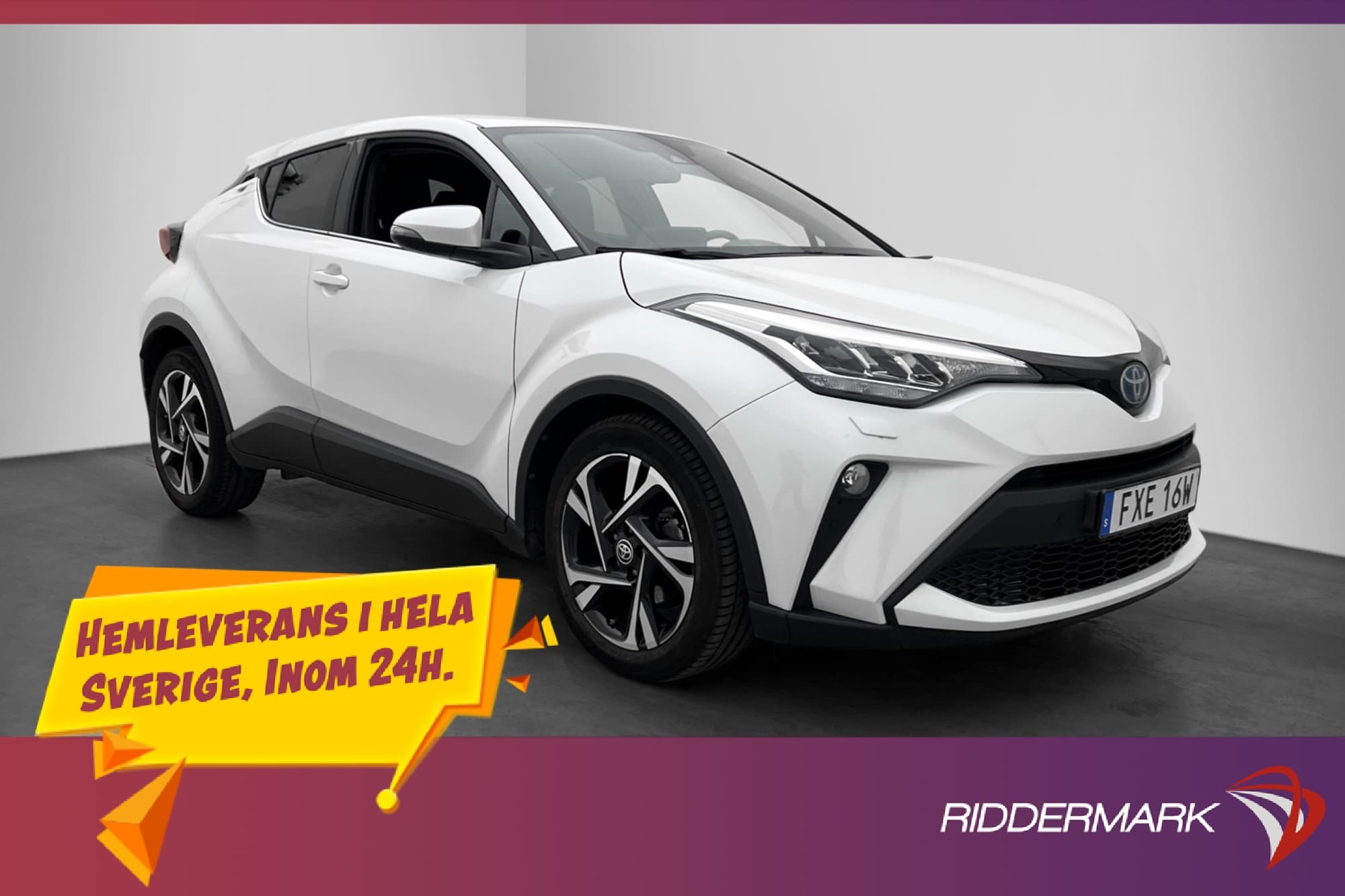 Toyota C-HR Hybrid X-Edition Backkamera CarPlay Rattvärme