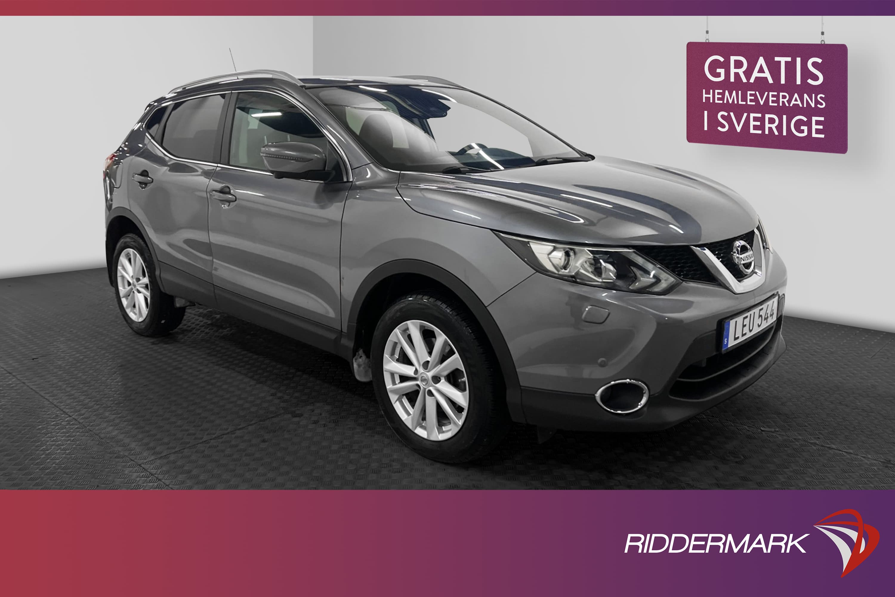 Nissan Qashqai 1.6  360° Navi H-skinn Välservad 0.58L/mil