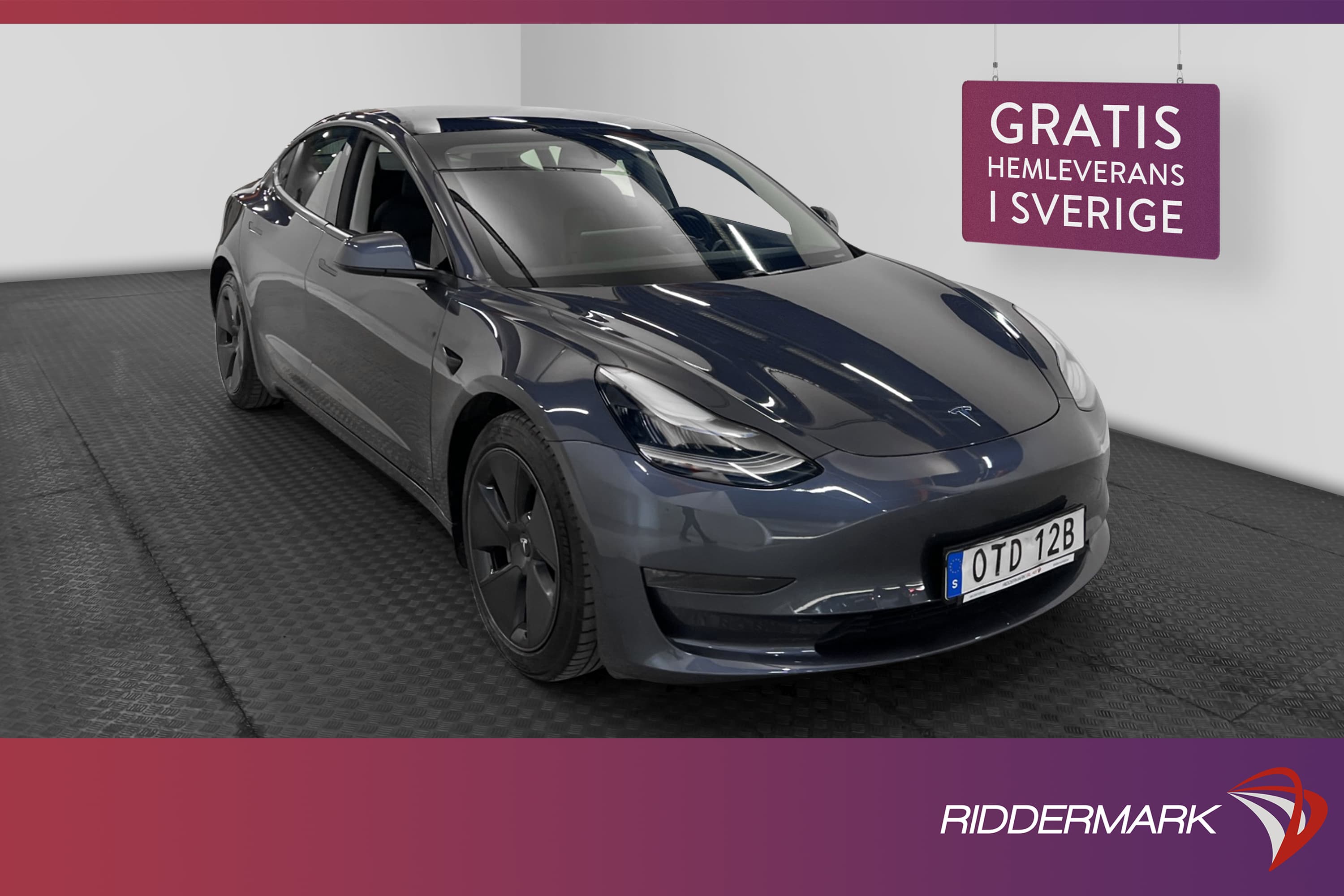 Tesla Model 3 Long Range AWD 440hk