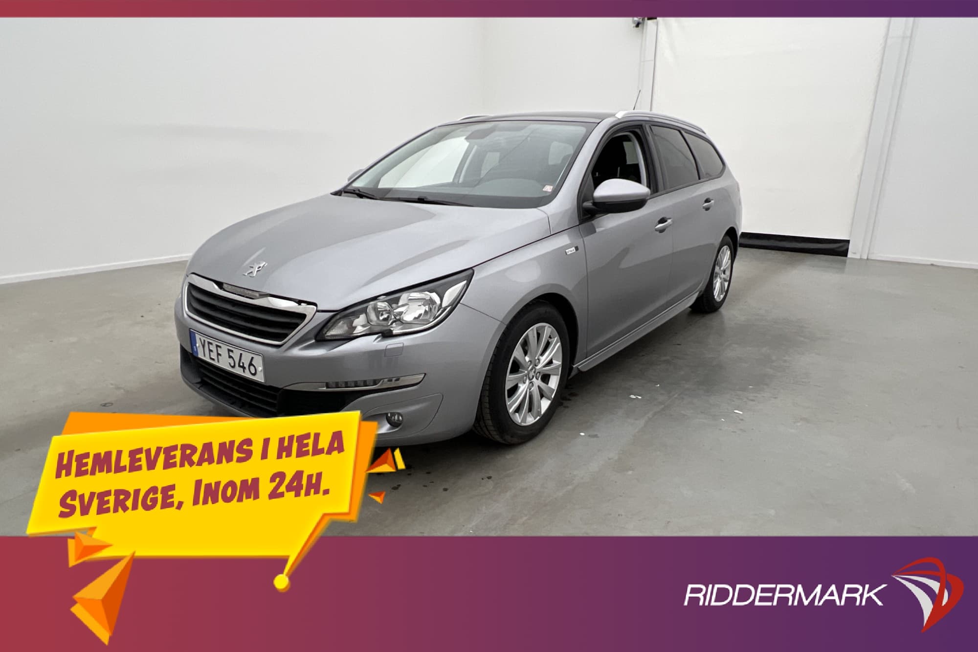 Peugeot 308 SW 1.6 120hk  Active Panorama Navi Sensorer 