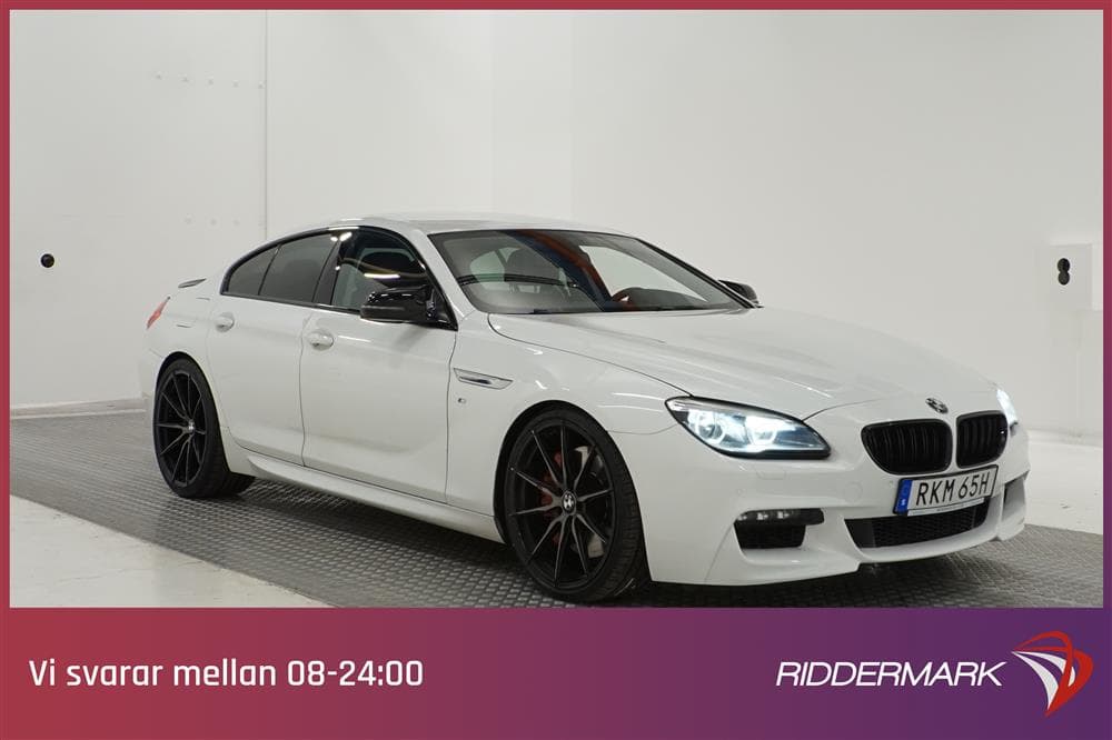 BMW 640d Gran Coupé 313hk M-Sport Laser Navigationexteriör