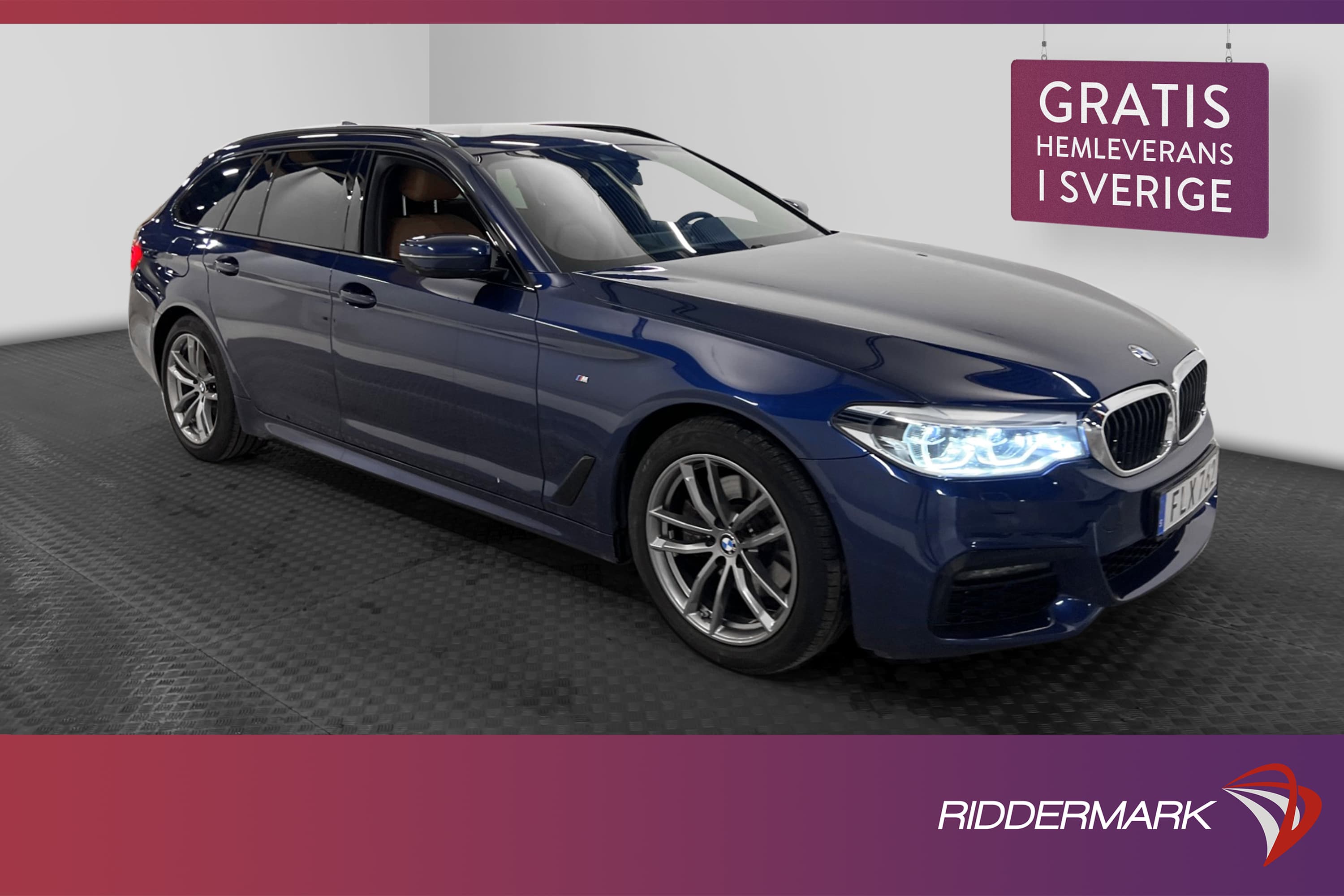 BMW 520 d xDrive Touring 190hk Innovation Pano H/K 360° Drag