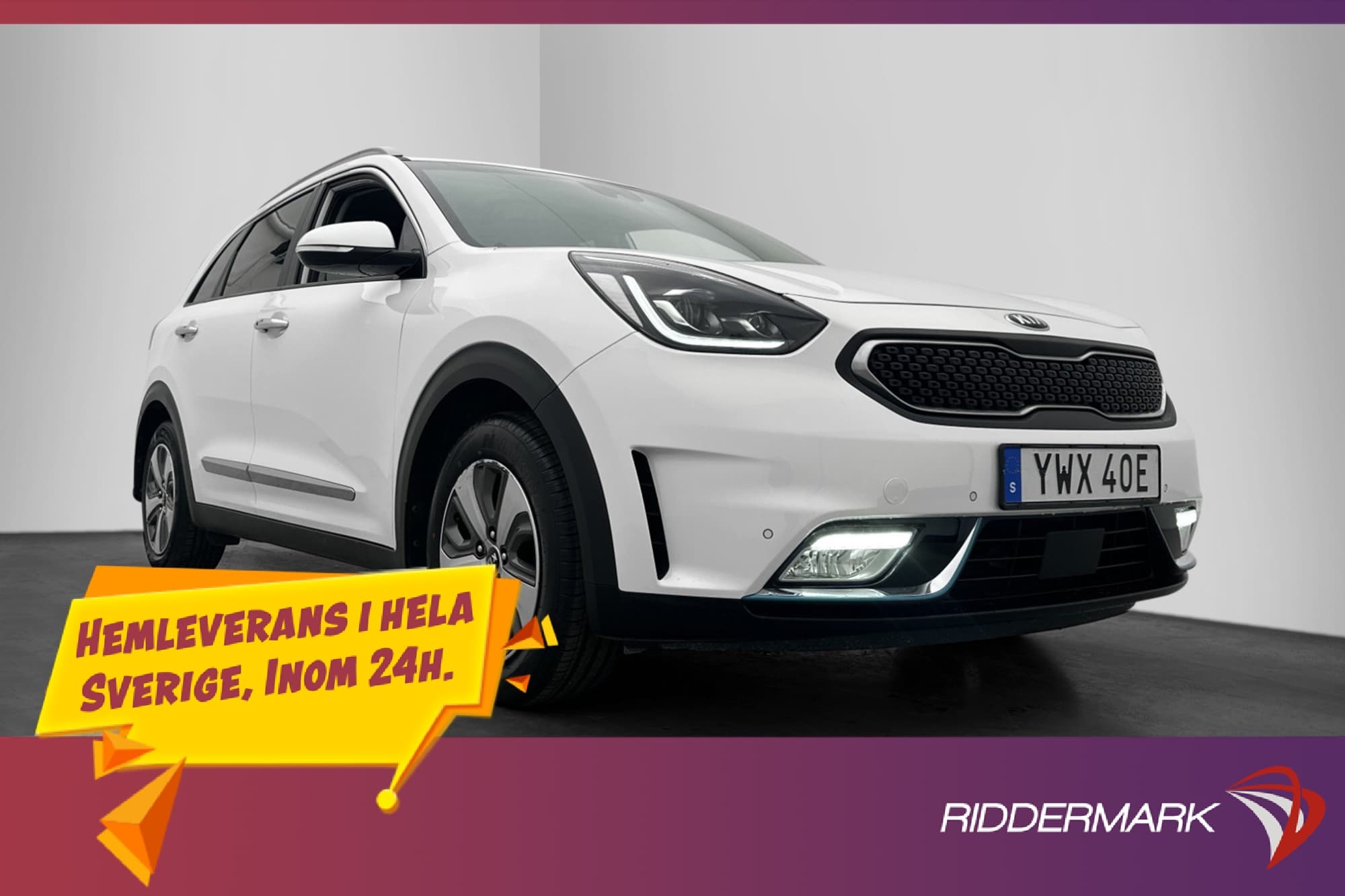Kia Niro P-Hev 141hk Advance Plus Kamera Skinn CarPlay