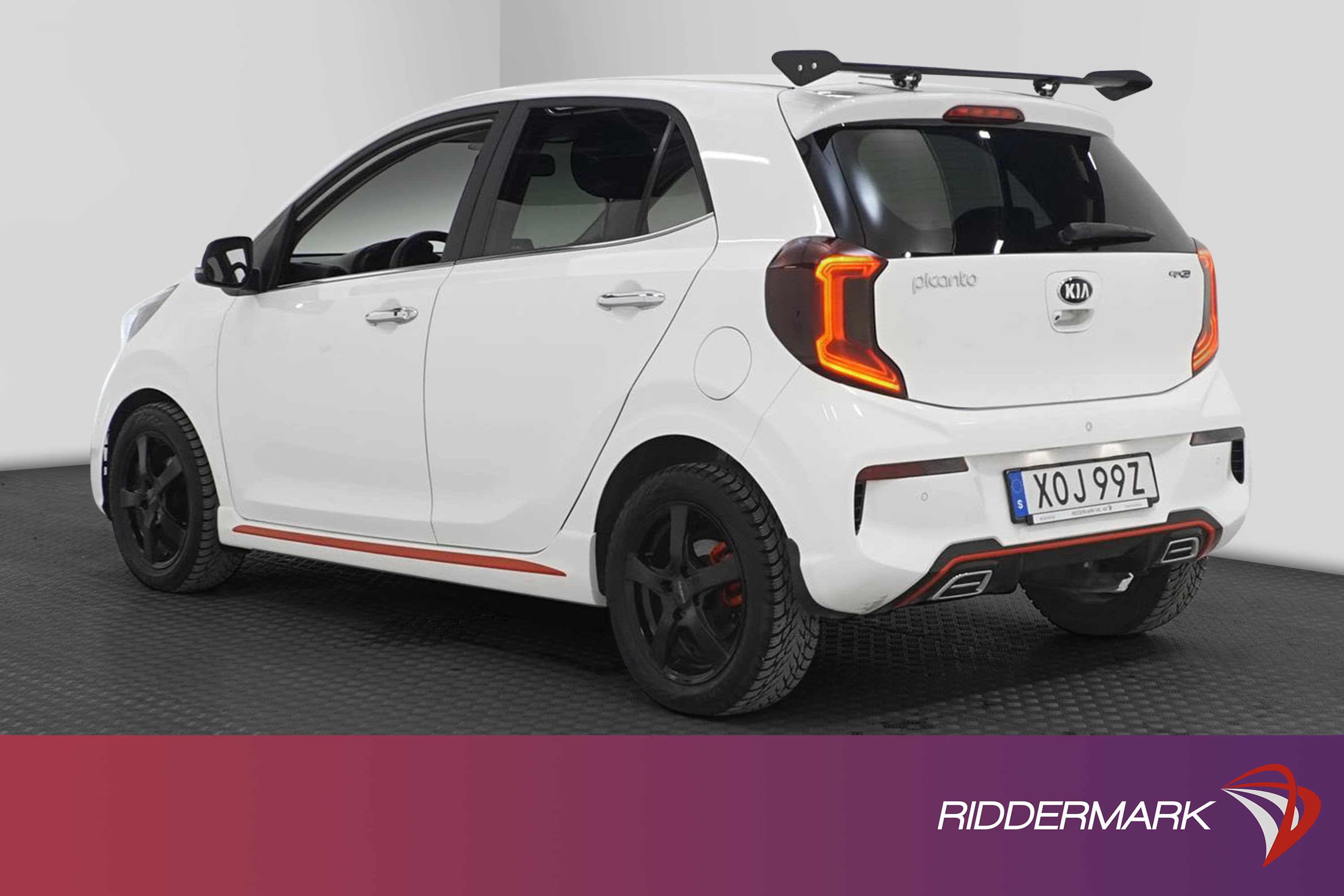 Kia Picanto 1.0 100hk GT-line Skinn B-kam GPS UNIK 0,45l/mil