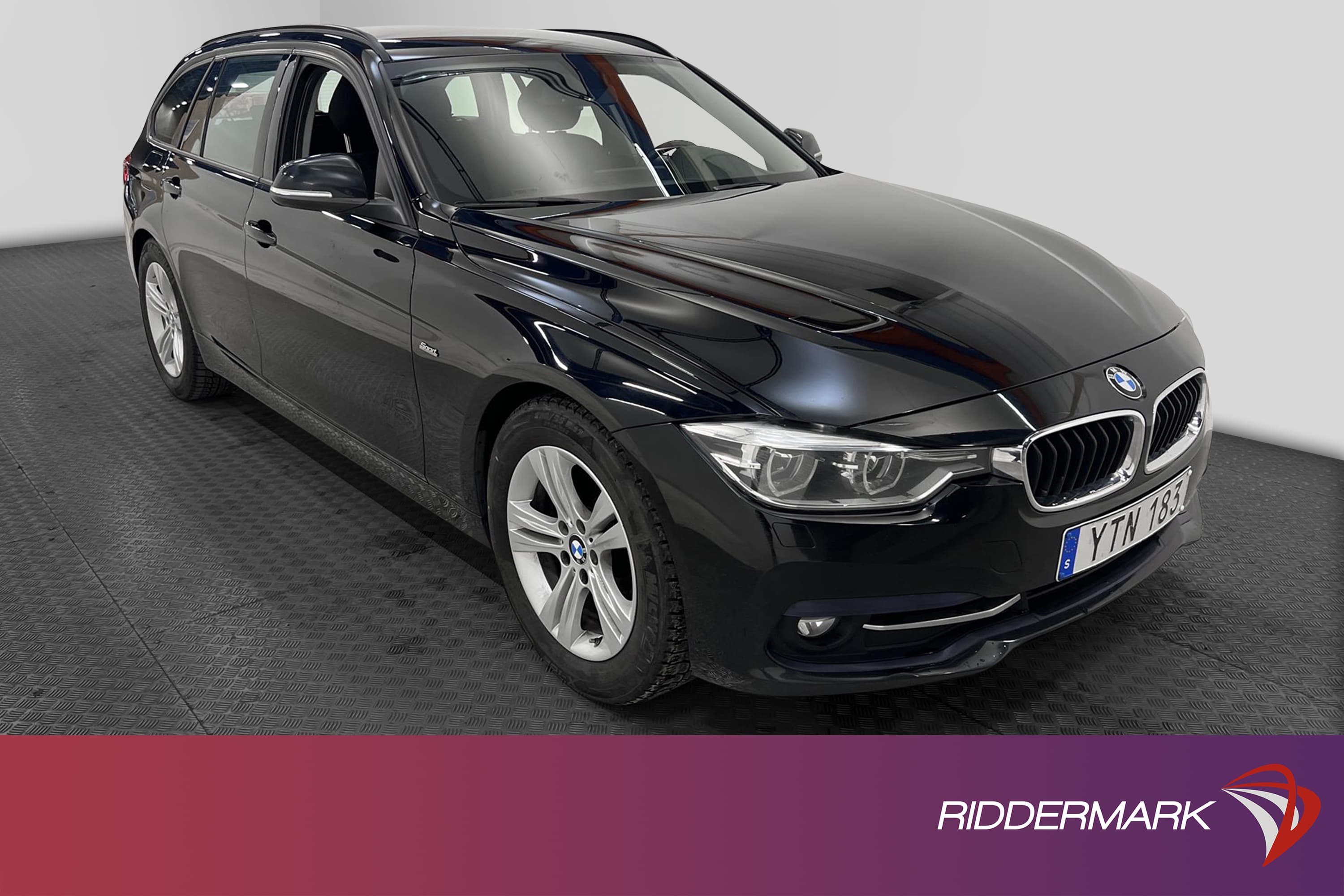 BMW 318d 150hk Sport line Cockpit Drag Navi Elstol Med Minne