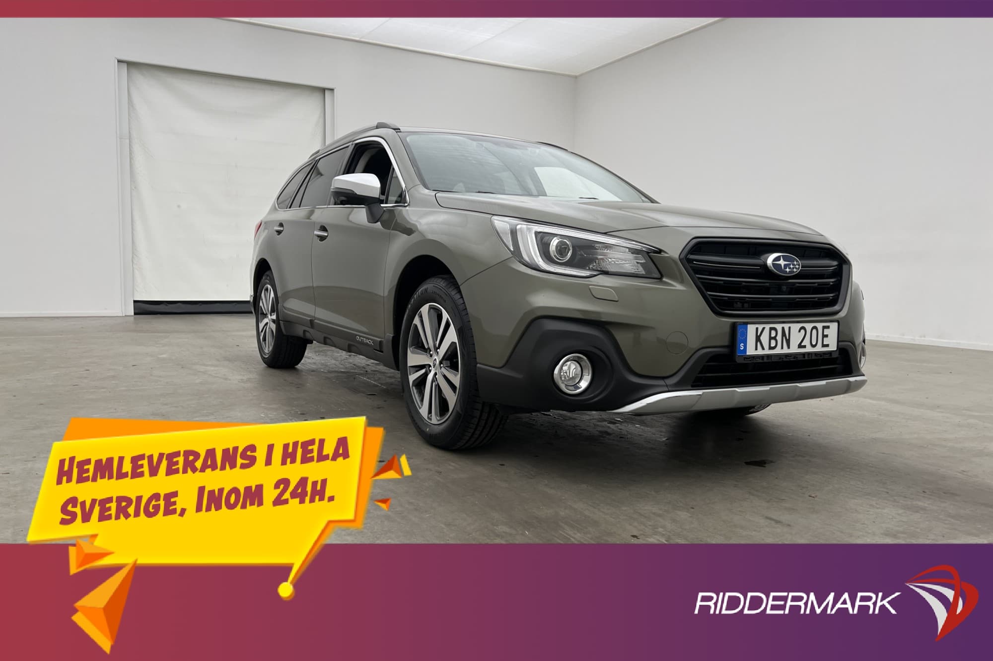 Subaru Outback 2.5 175hk 4WD Kamera Carplay Navi Dragkrok