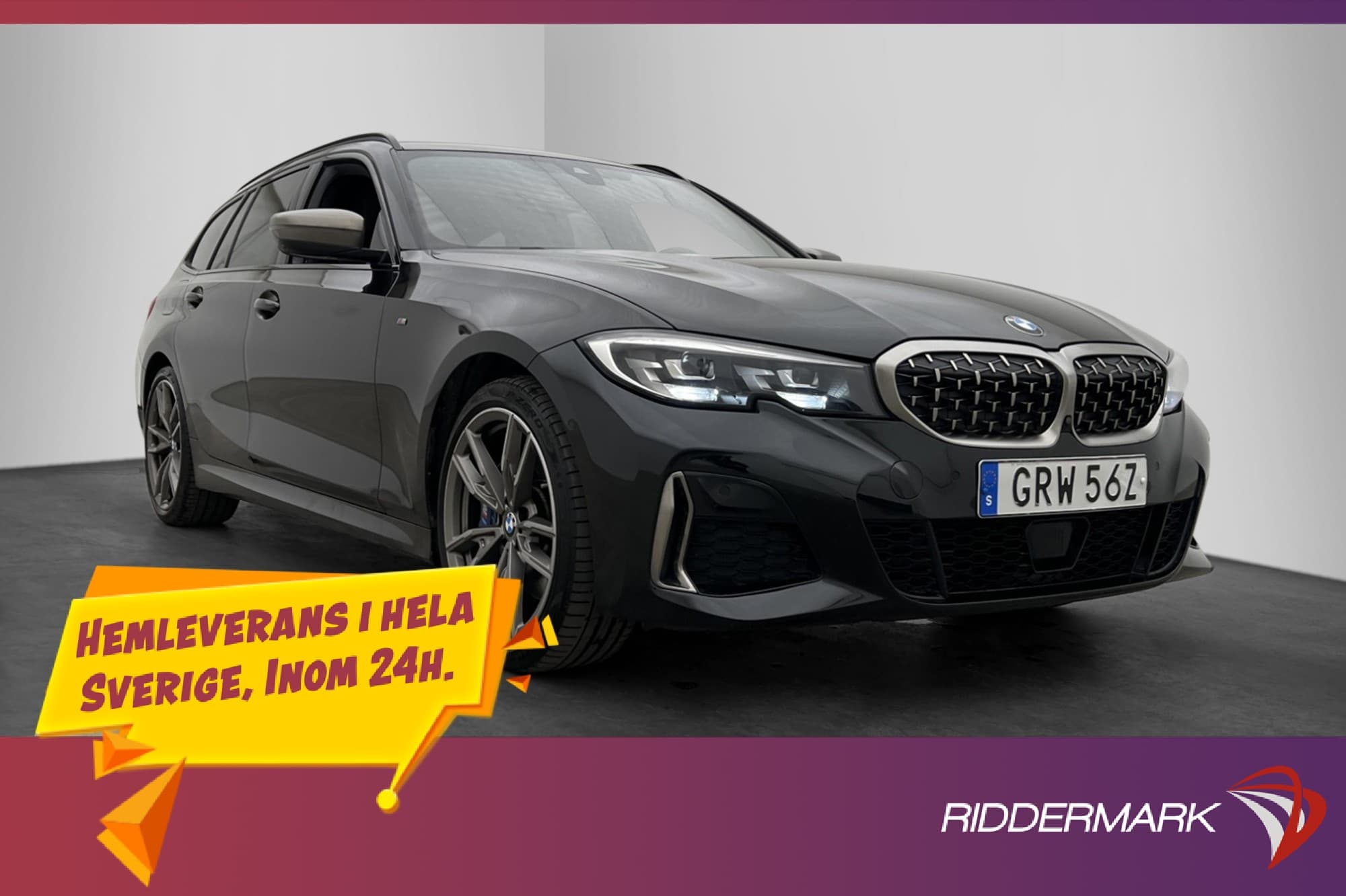 BMW M340 I Touring xDrive M Sport 360° H/K Läder Navi 374hk