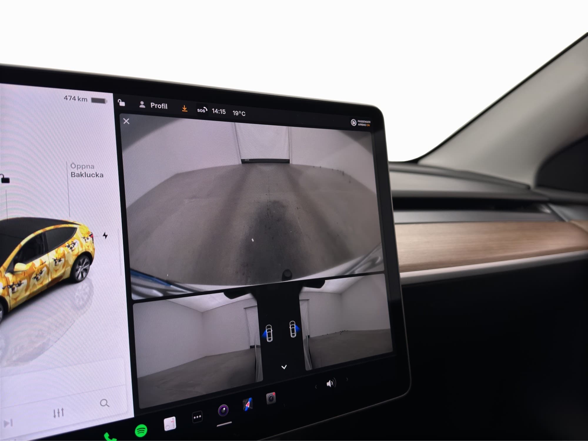 Tesla Model Y Long Range AWD Autopilot Drag En-Brukare MOMS