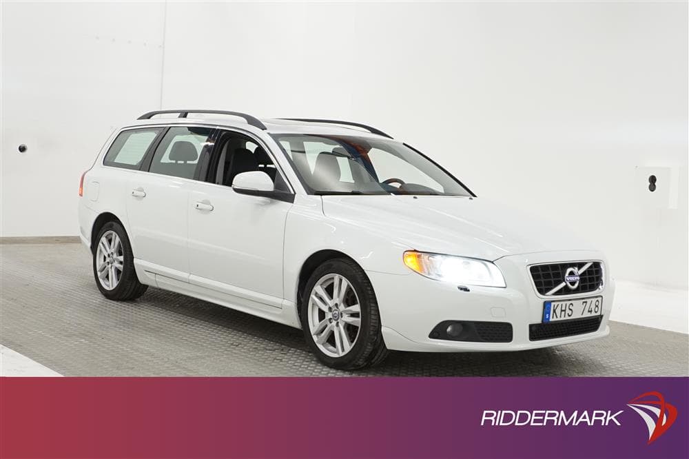 Volvo V70 D4 AWD 163hk VOC D-Värmare Drag Skinn Takluckaexteriör