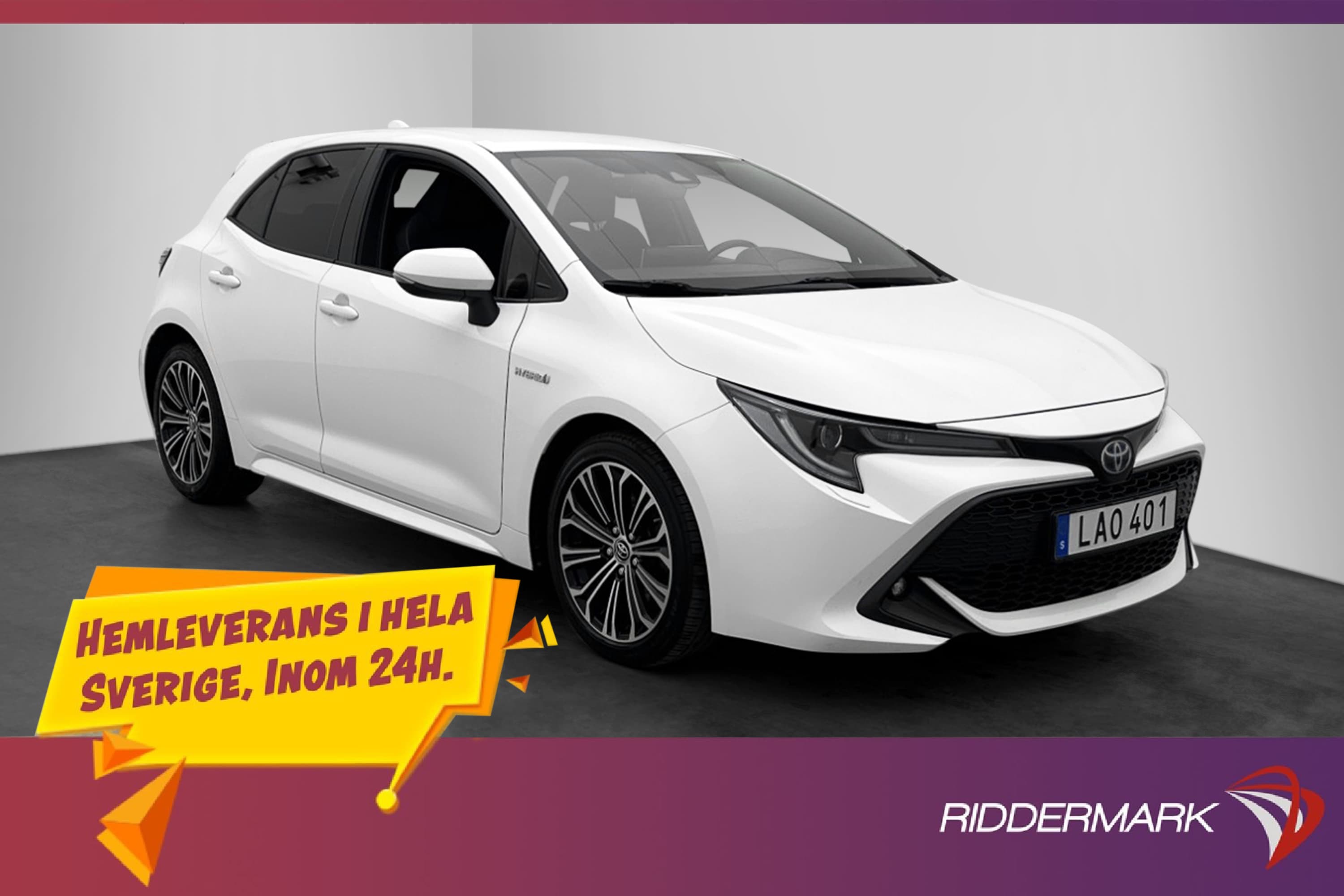 Toyota Corolla Hybrid 184hk Style Kamera Rattvärme 0,39l/MIL