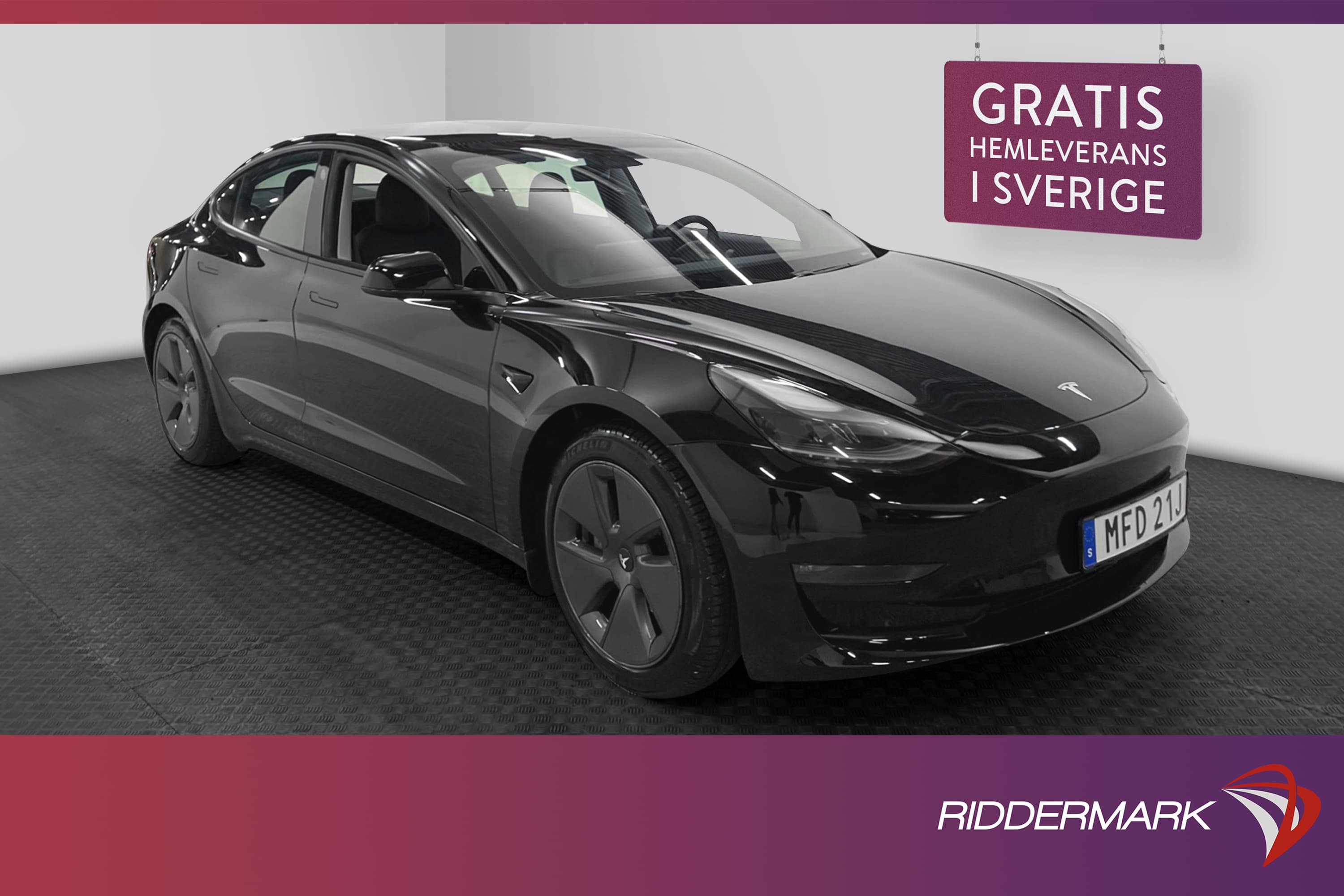 Tesla Model 3 Long Range AWD 440hk