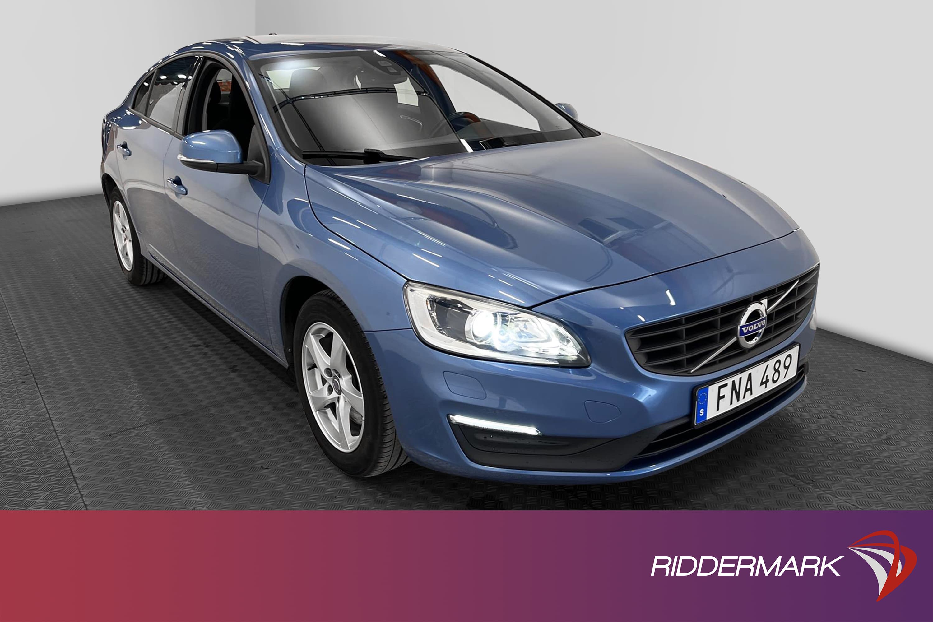 Volvo S60 T3 152hk Bränslevärm Rattvärme Välservad 0,46L/mil