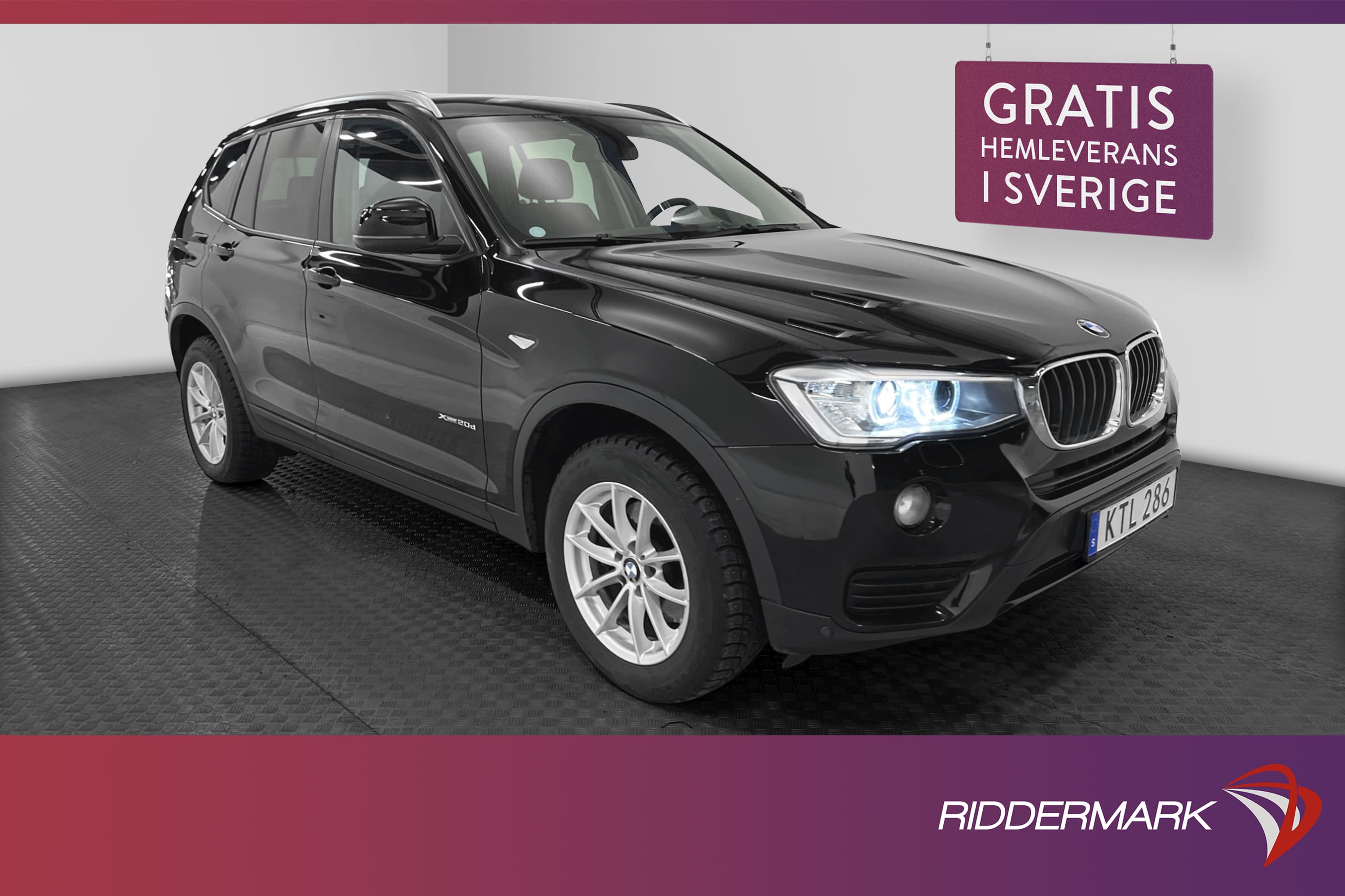 BMW X3 xDrive20d 190hk