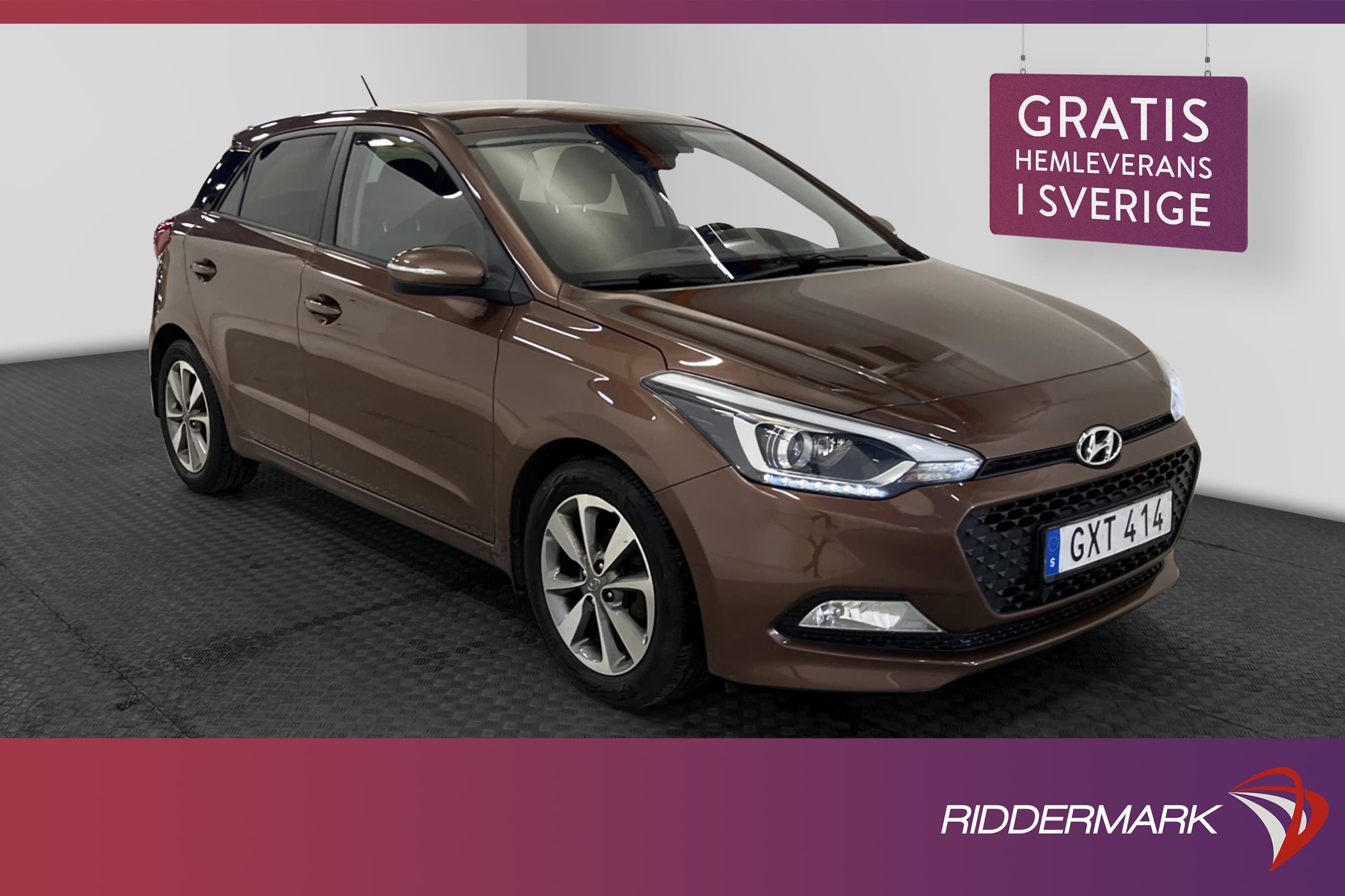 Hyundai i20 5-dörrar 1.2 101hk