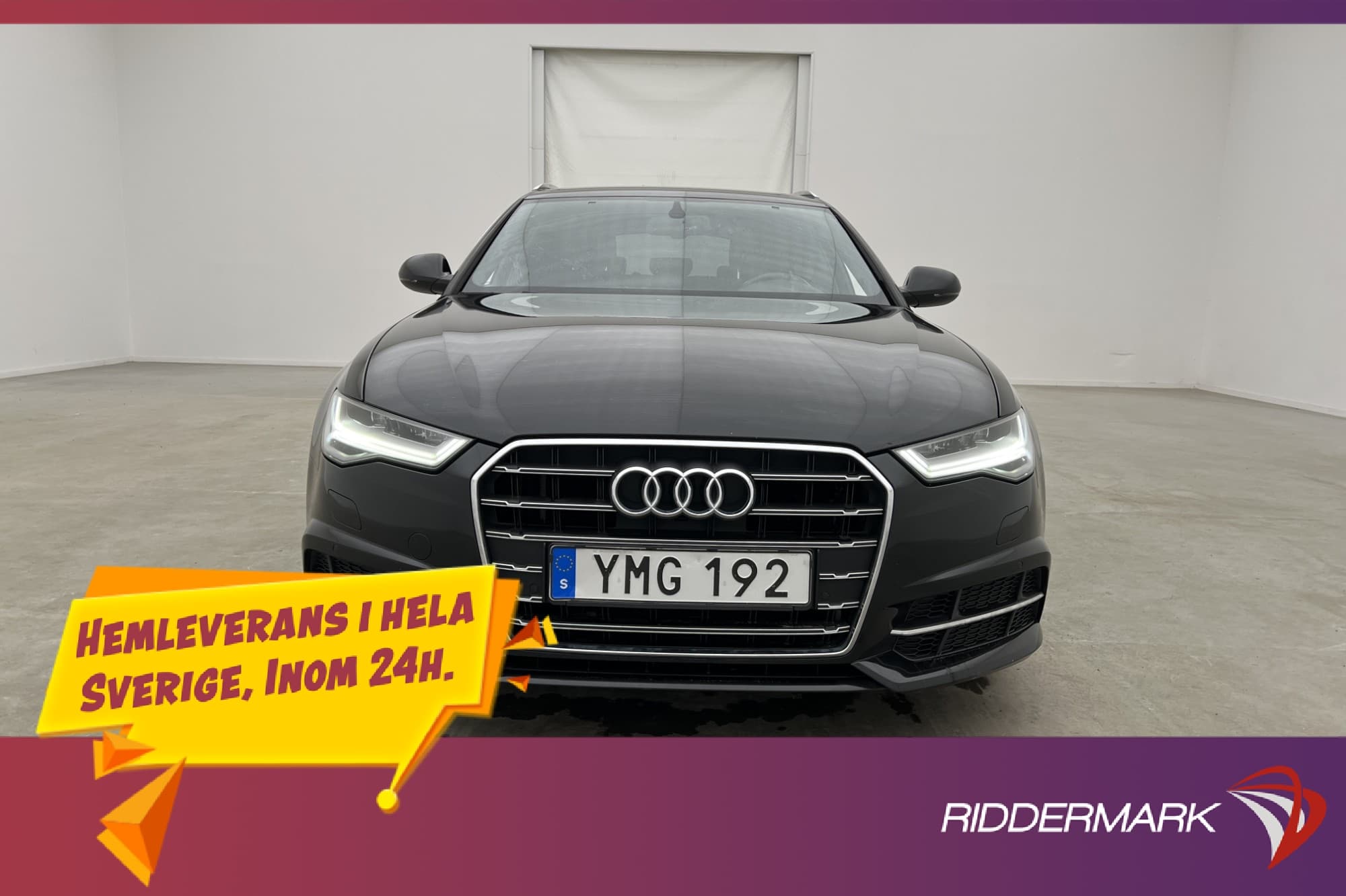 Audi A6 2.0 TDI S Line Värmare Dragkrok Sensorer Halvskinn