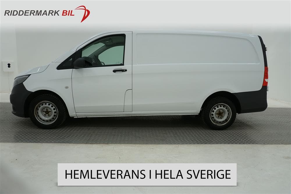 Mercedes Vito 111 CDI Lång Värmare 3-sits Drag Moms