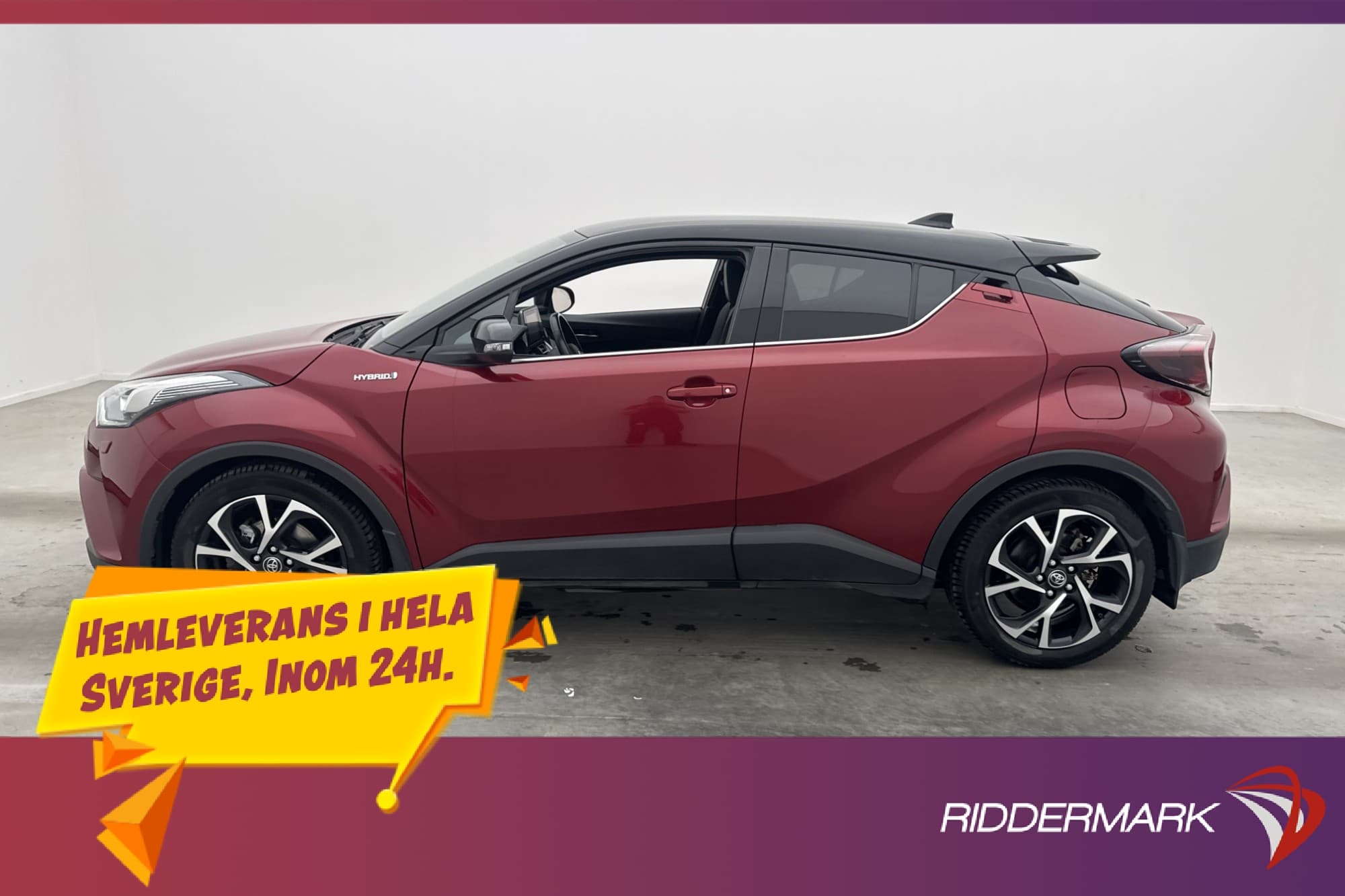 Toyota C-HR Hybrid CVT 122hk
