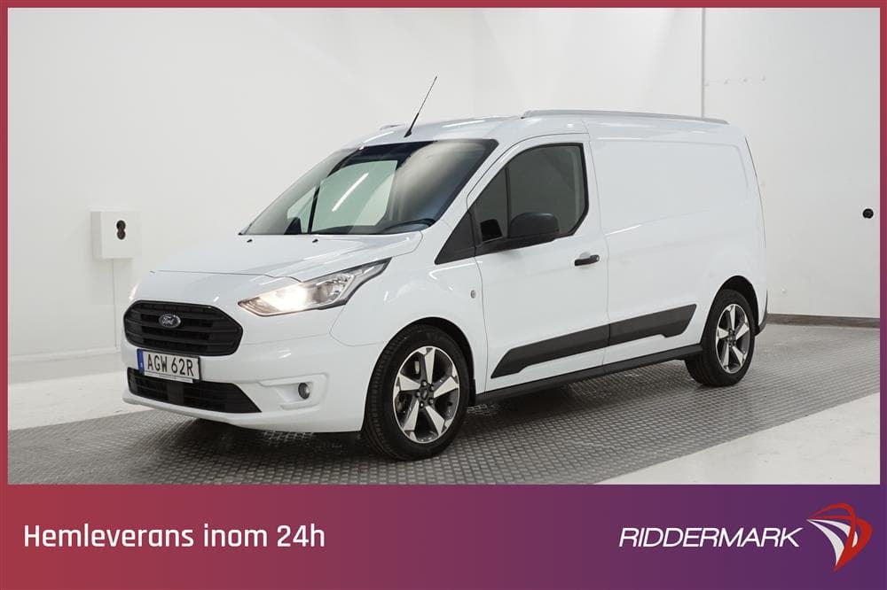 Ford Transit Connect 1.5TDCi Aut Eu6 100hk LWB Värmare Moms